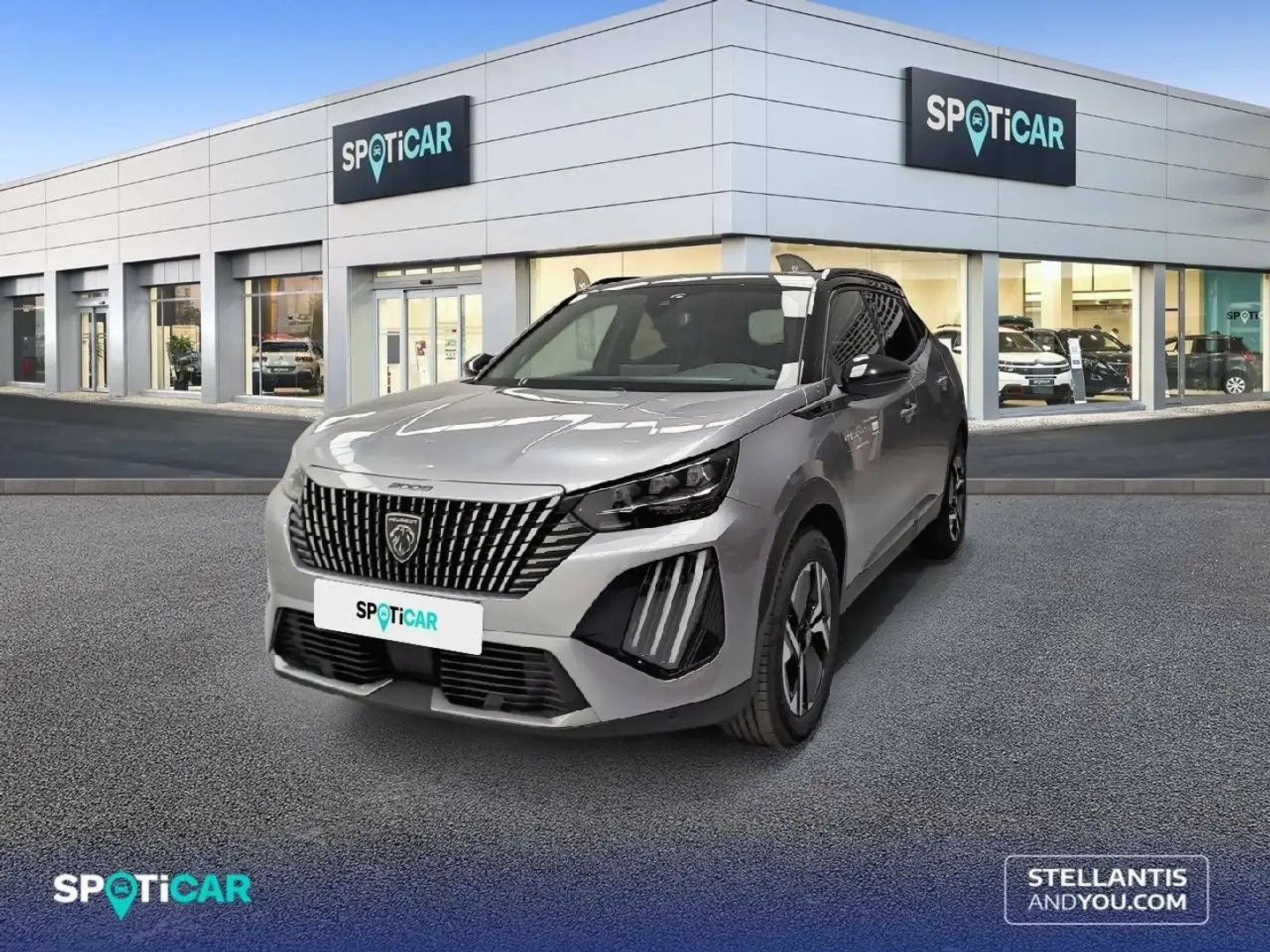 Peugeot 2008 N  Hybrid 136 eDCS6 GT Gris - 1