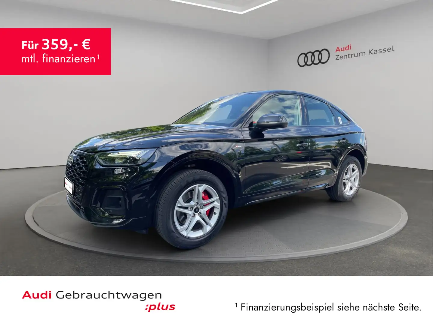 Audi Q5 Q5 SB 40 TDI qu. S line LED Navi Pano Kamera AHK Schwarz - 1