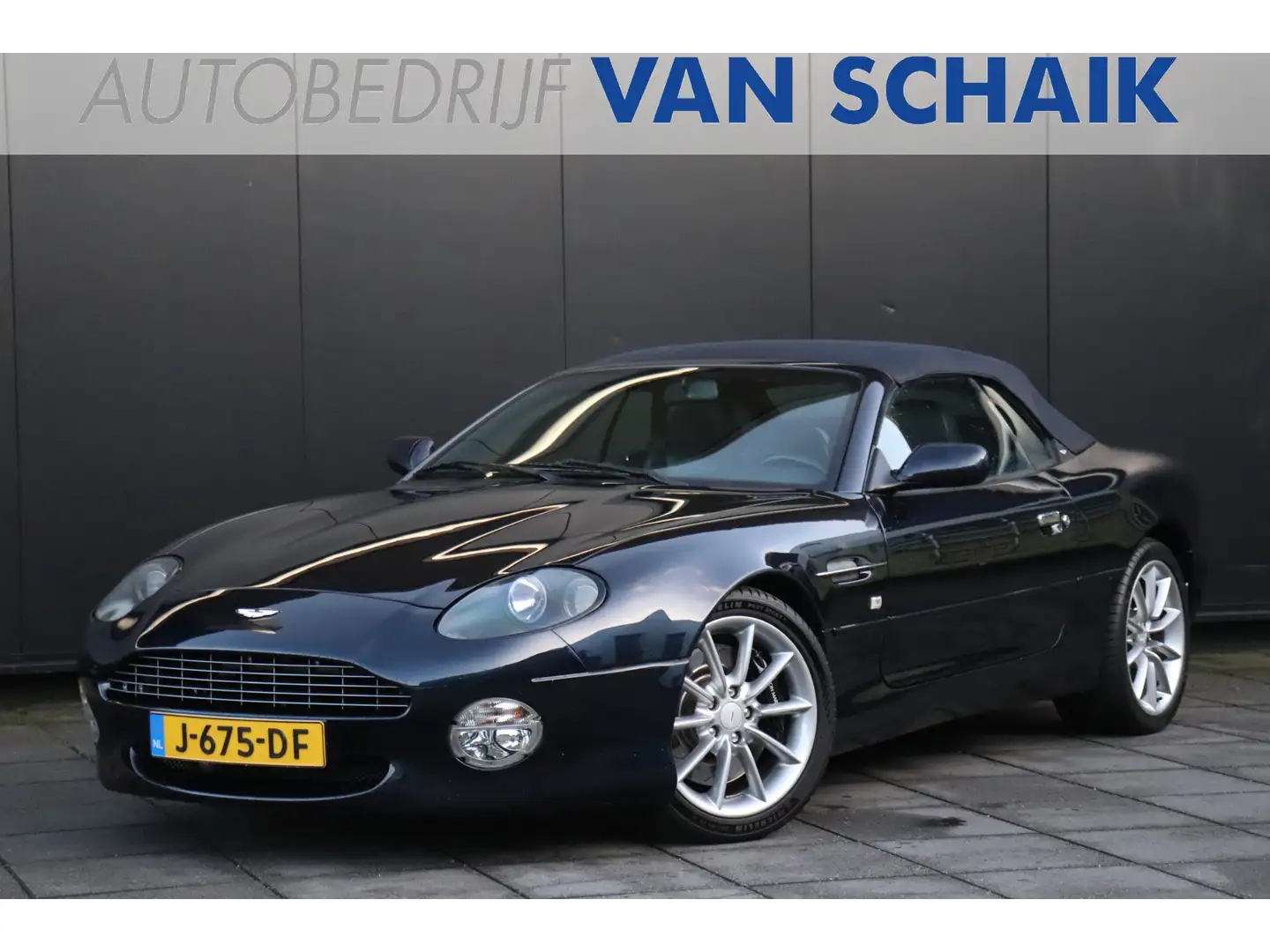 Aston Martin DB7 Volante 5.9 V12 Vantage | LEDER | STOELVERW. | FUL Blauw - 1