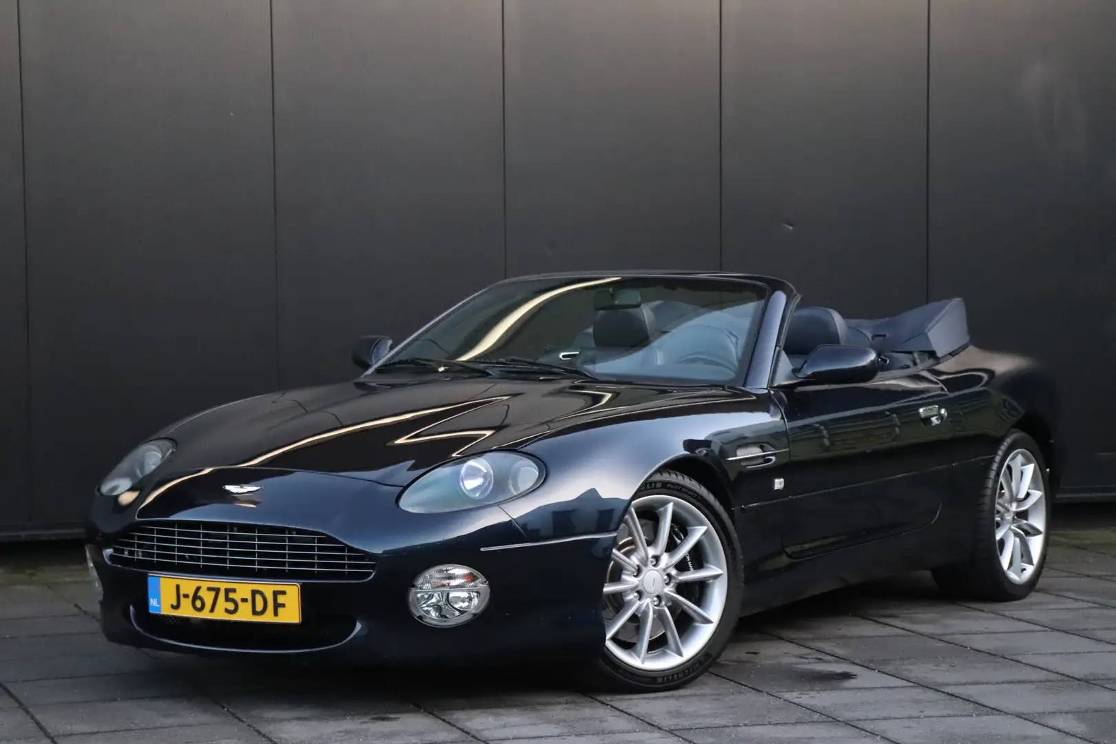 Aston Martin DB7 Volante 5.9 V12 Vantage | LEDER | STOELVERW. | FUL Blauw - 2