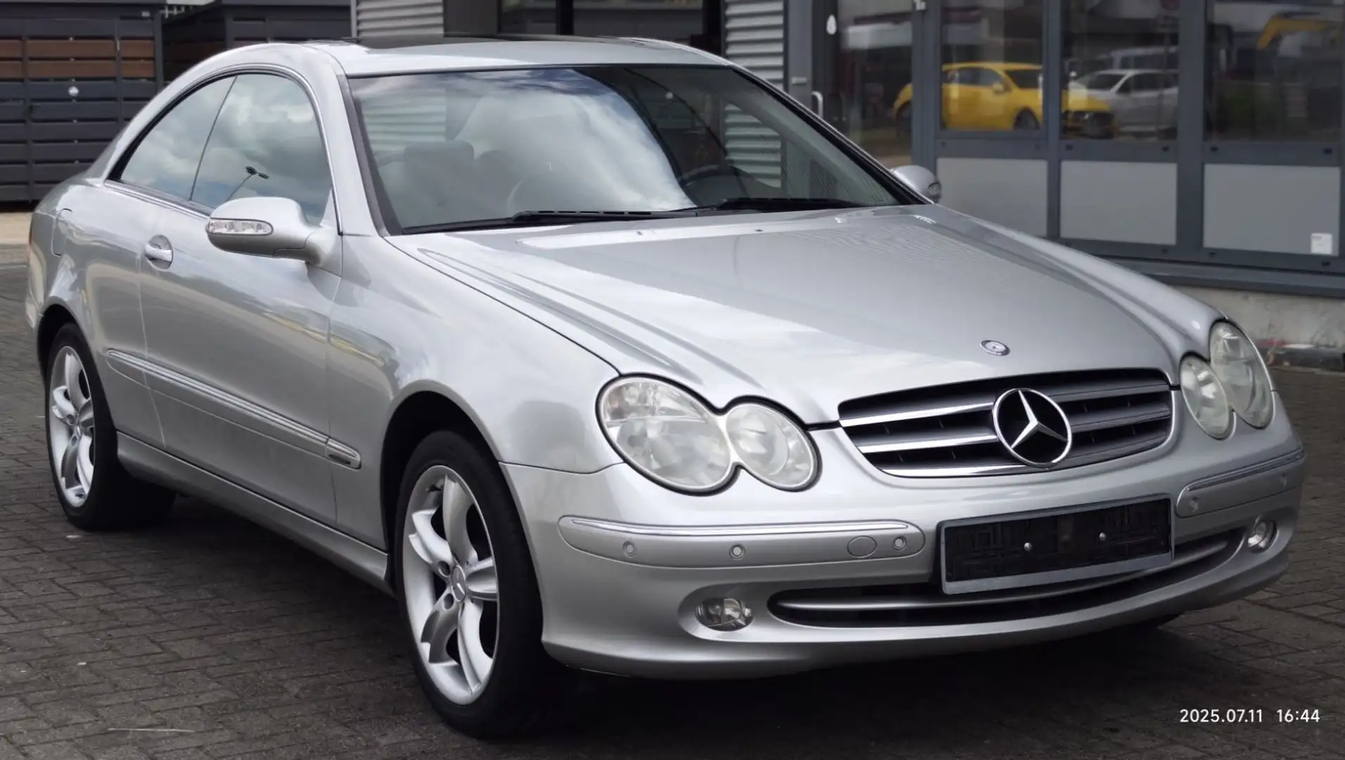 Mercedes-Benz CLK 240 CLK Coupe | *Checkheft*Schiebedach*TEMP* Silber - 1