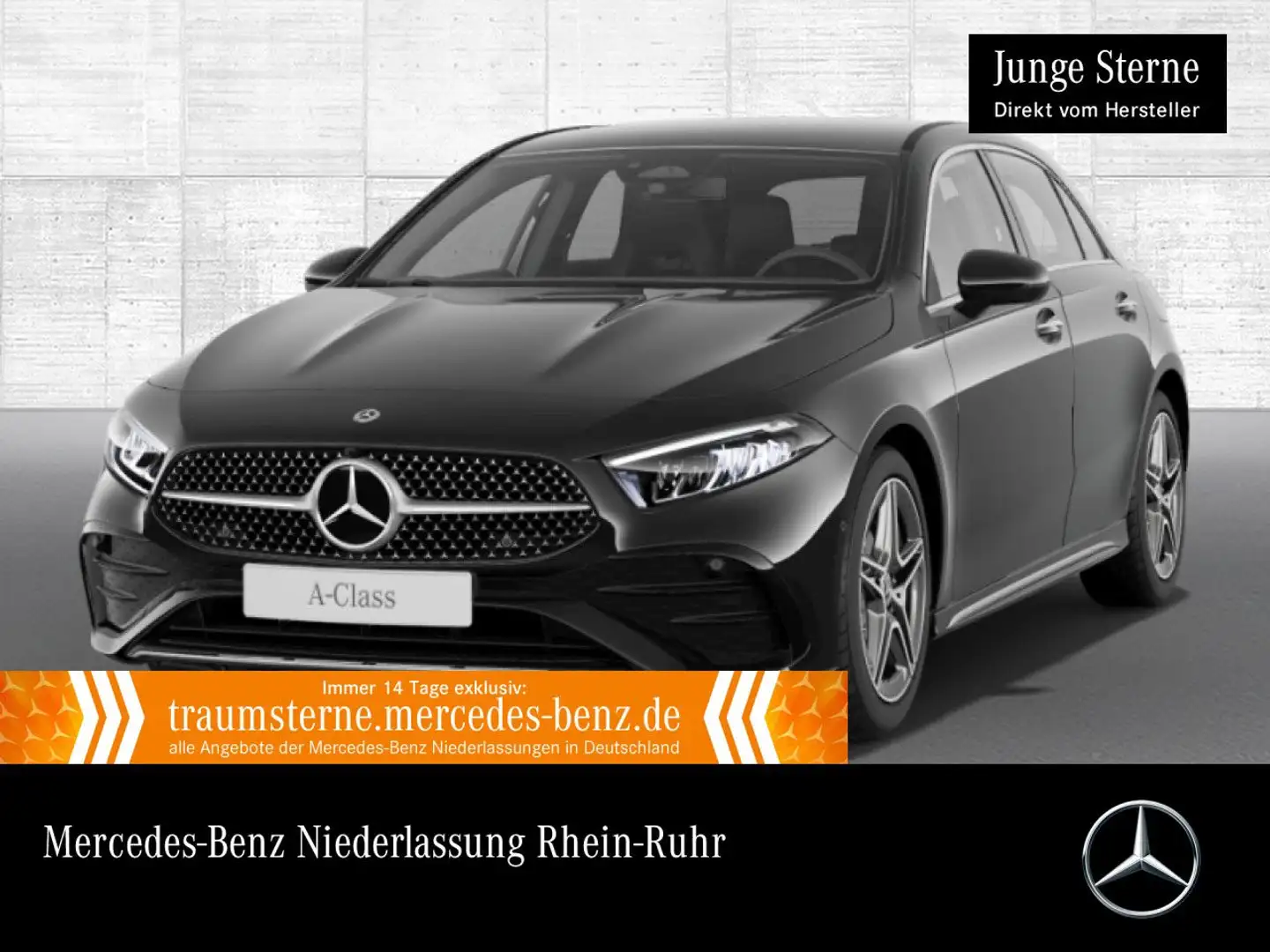 Mercedes-Benz A 200 AMG+AHK+LED+KAMERA+KEYLESS+7G Noir - 1
