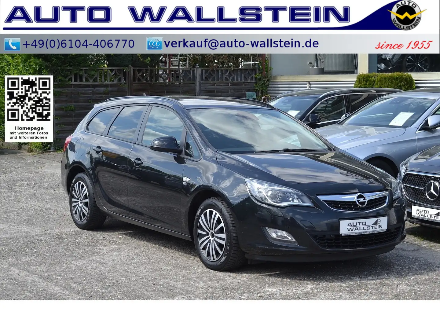 Opel Astra Sports Tourer Caravan (Navi Klima Tempomat Negro - 1