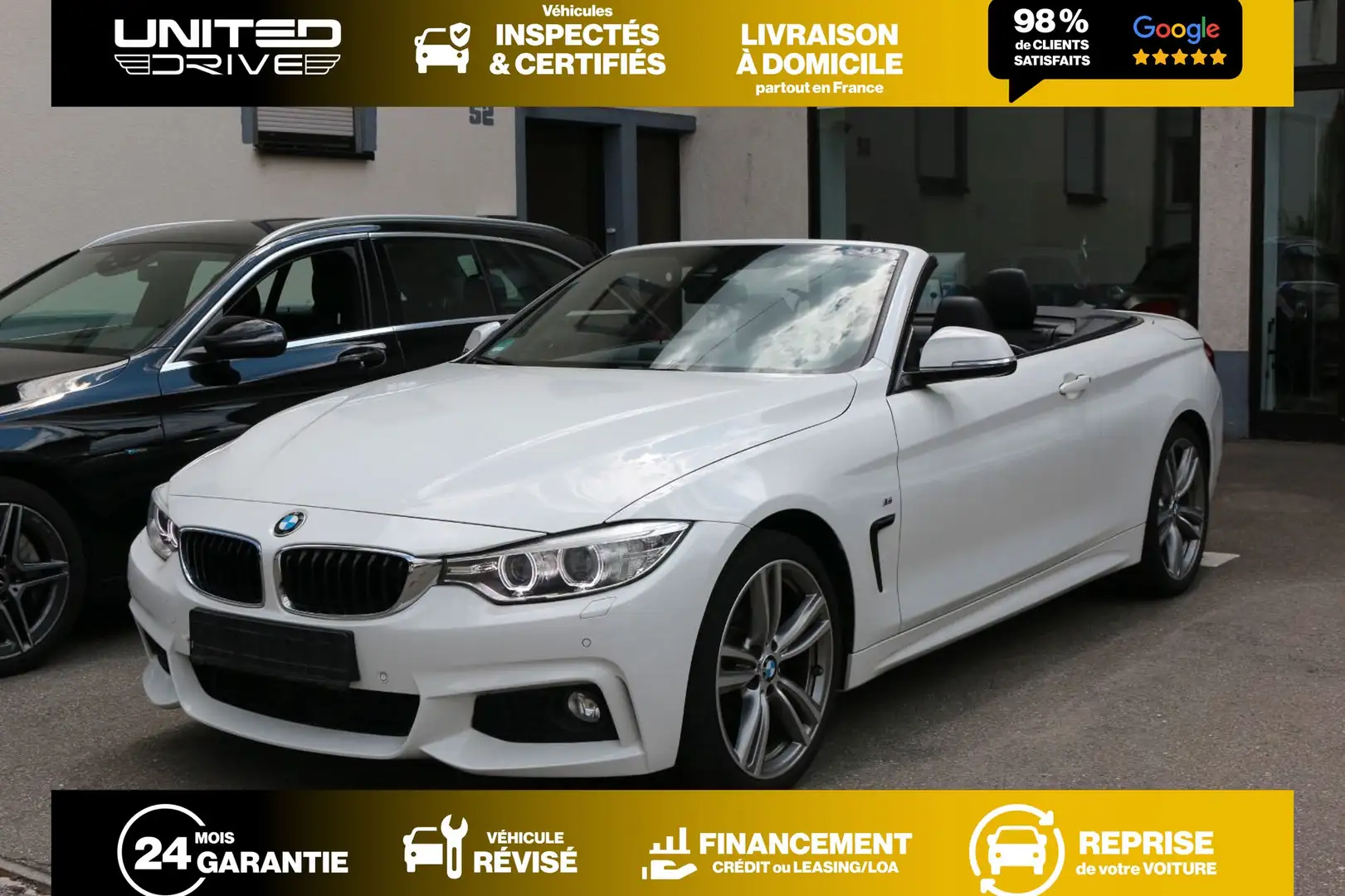 BMW 428 i xDrive Cabriolet 245CV Weiß - 1
