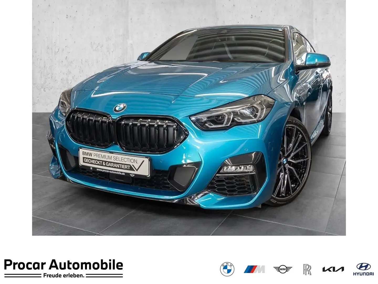 BMW 220 i Gran Coupé Sportpaket Head-Up HK HiFi DAB Blau - 1