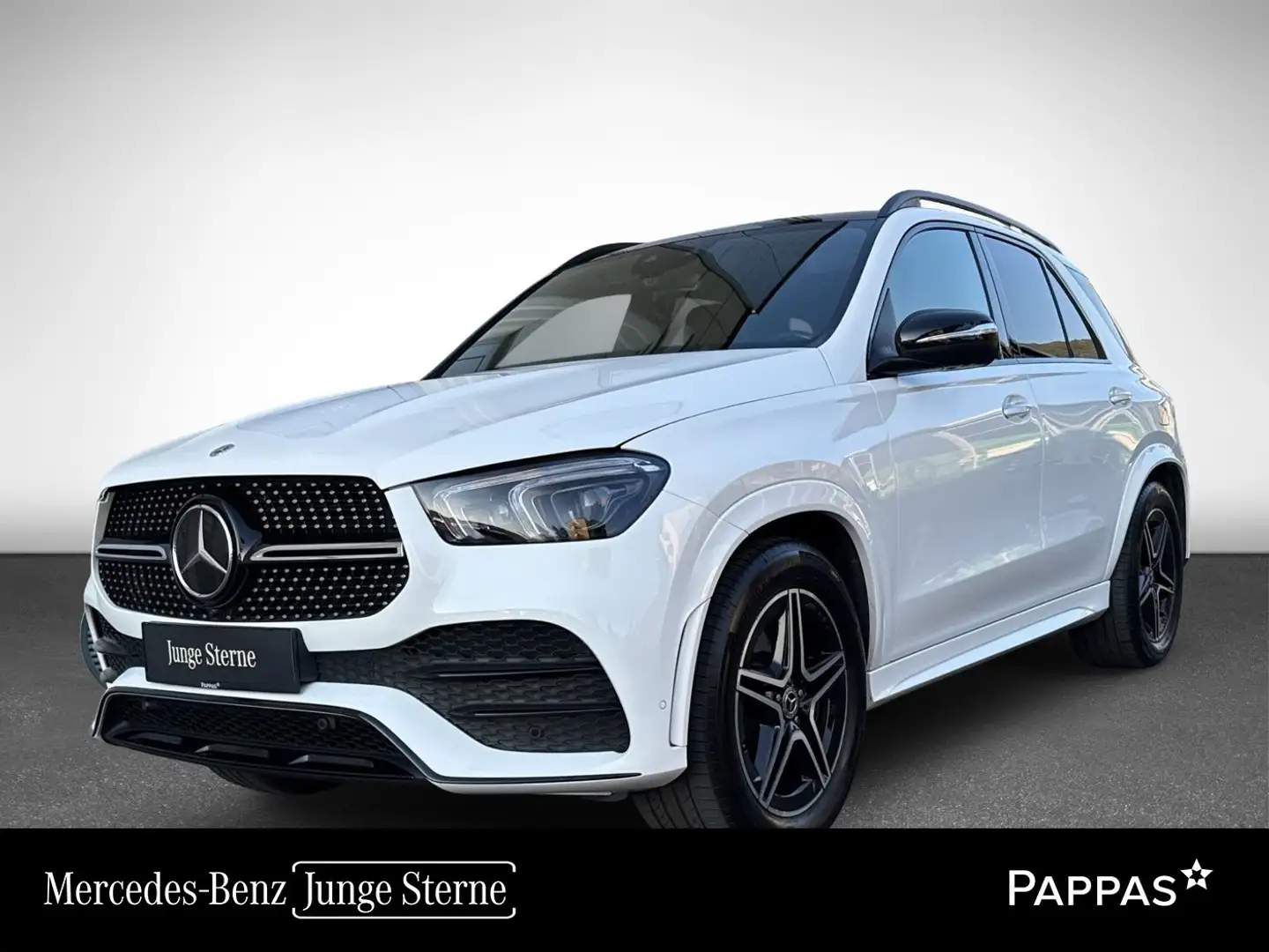 Mercedes-Benz GLE 350 de 4MATIC Distr PTS Navi Sitzklima Pano Weiß - 1