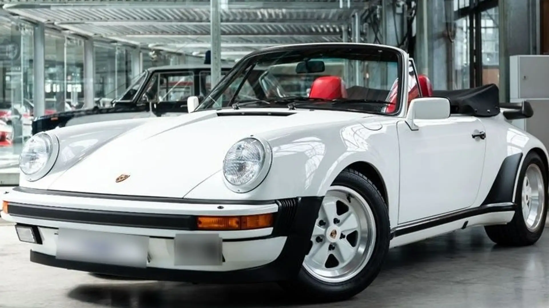 Porsche 930 3.3 Turbo Cabrio Blanco - 1