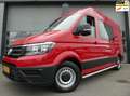 Volkswagen Crafter 35 2.0tdi L3H3 140pk, Automaat, DC, Dubbel Cabine, Rood - thumbnail 1