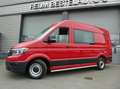 Volkswagen Crafter 35 2.0tdi L3H3 140pk, Automaat, DC, Dubbel Cabine, Rood - thumbnail 2
