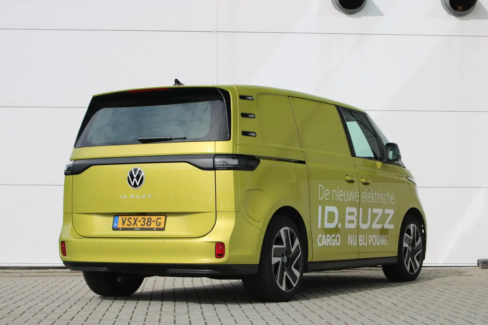 Volkswagen ID. Buzz Cargo 204pk L1H1 77 kWh | Trekhaak Wegklapbaar | 20" Vel Żółty - 2