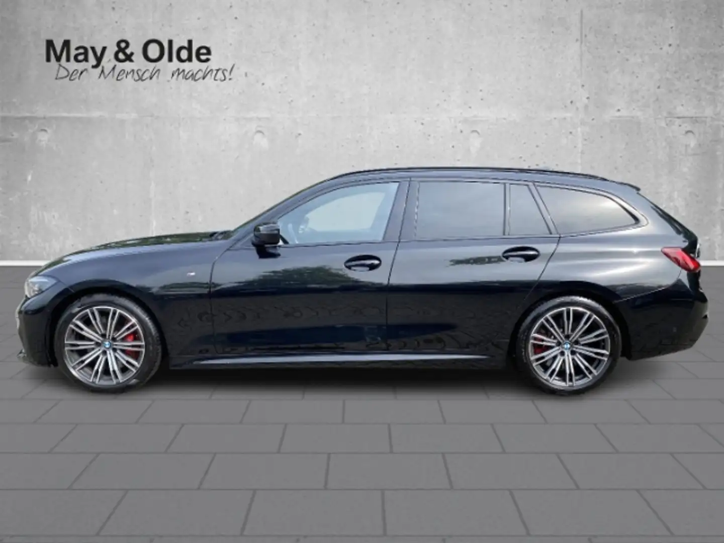 BMW 320 d M Sport Standhzg. AHK Pano Navi Digitales Cockpi Schwarz - 2