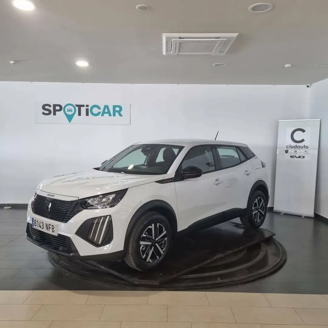 Peugeot 2008 N  Hybrid 145 eDCS6 Style Blanco - 1