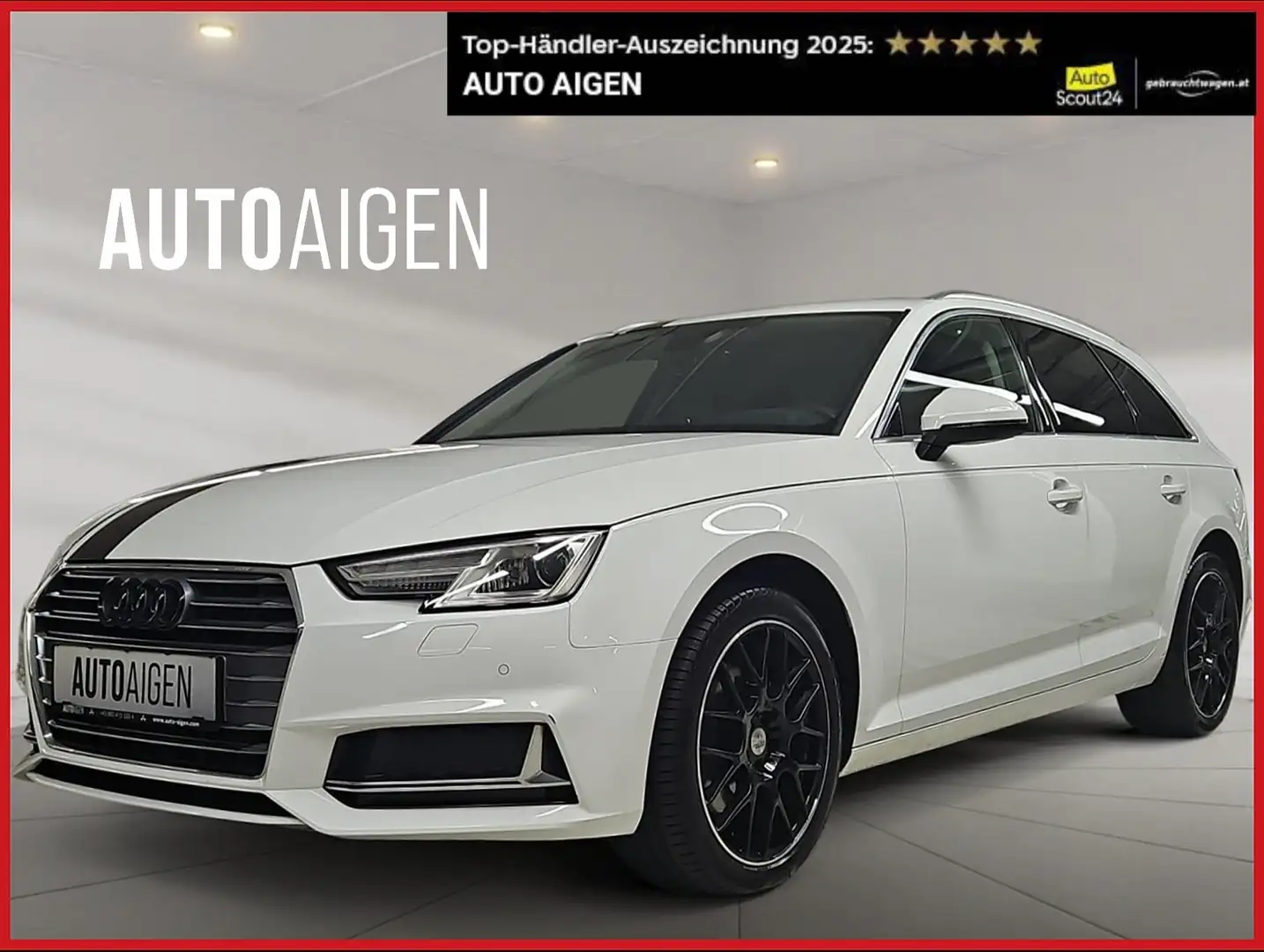 Audi A4 2.0 TDI * SPORT * VIRTUAL COCKPIT * BI-XENON * PDC Blanc - 1