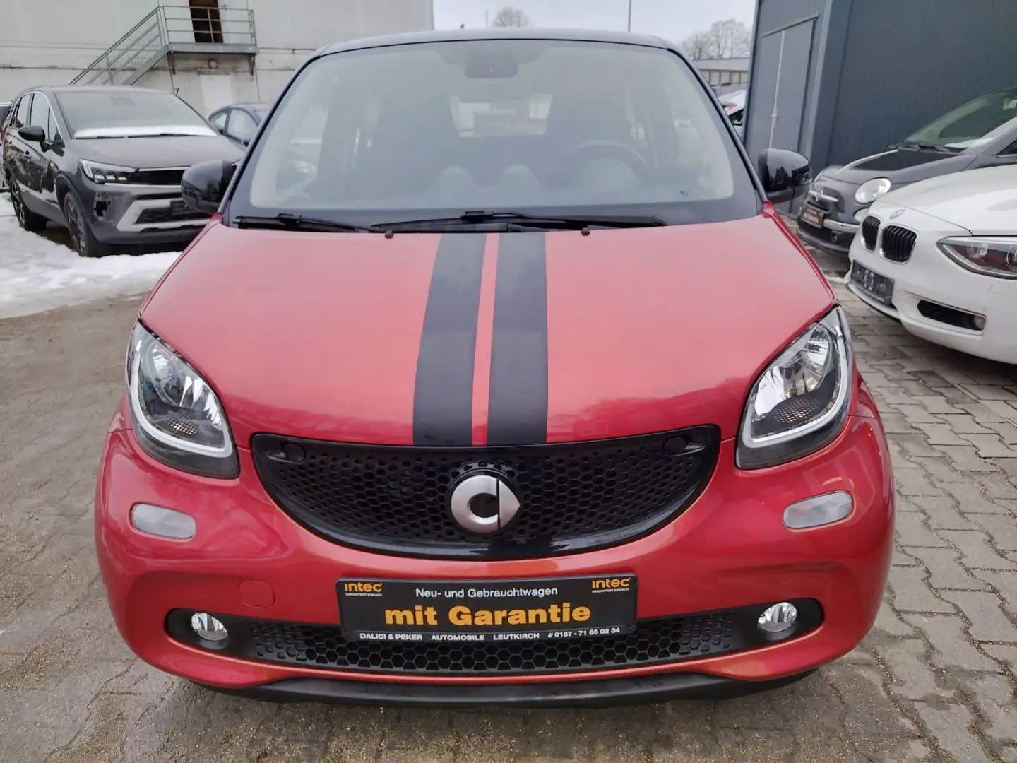 smart forFour Basis 66 kW+TÜV/NEU+GARANTIE+KLIMA+SHZ Schwarz - 2
