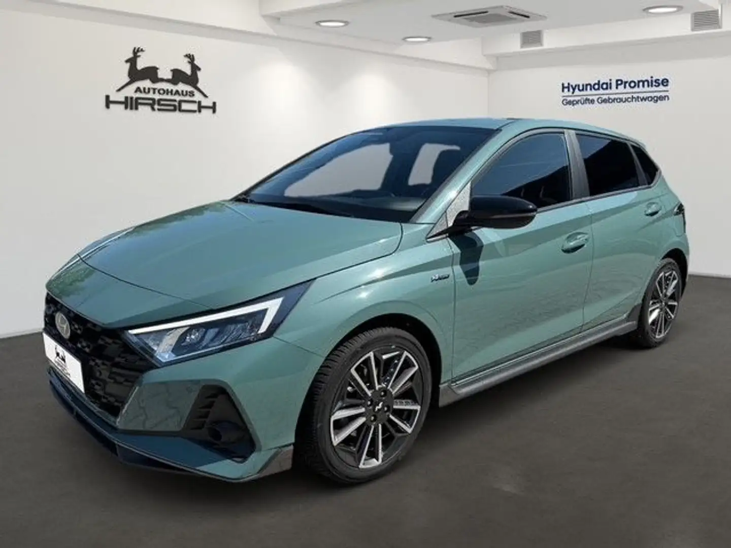 Hyundai i20 N Line 1.0 T-Gdi (120PS) 48V iMT Navi Assist Groen - 1