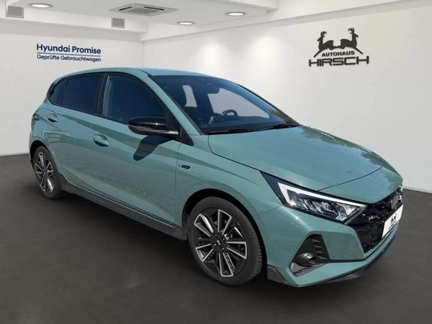 Hyundai i20 N Line 1.0 T-Gdi (120PS) 48V iMT Navi Assist Groen - 2