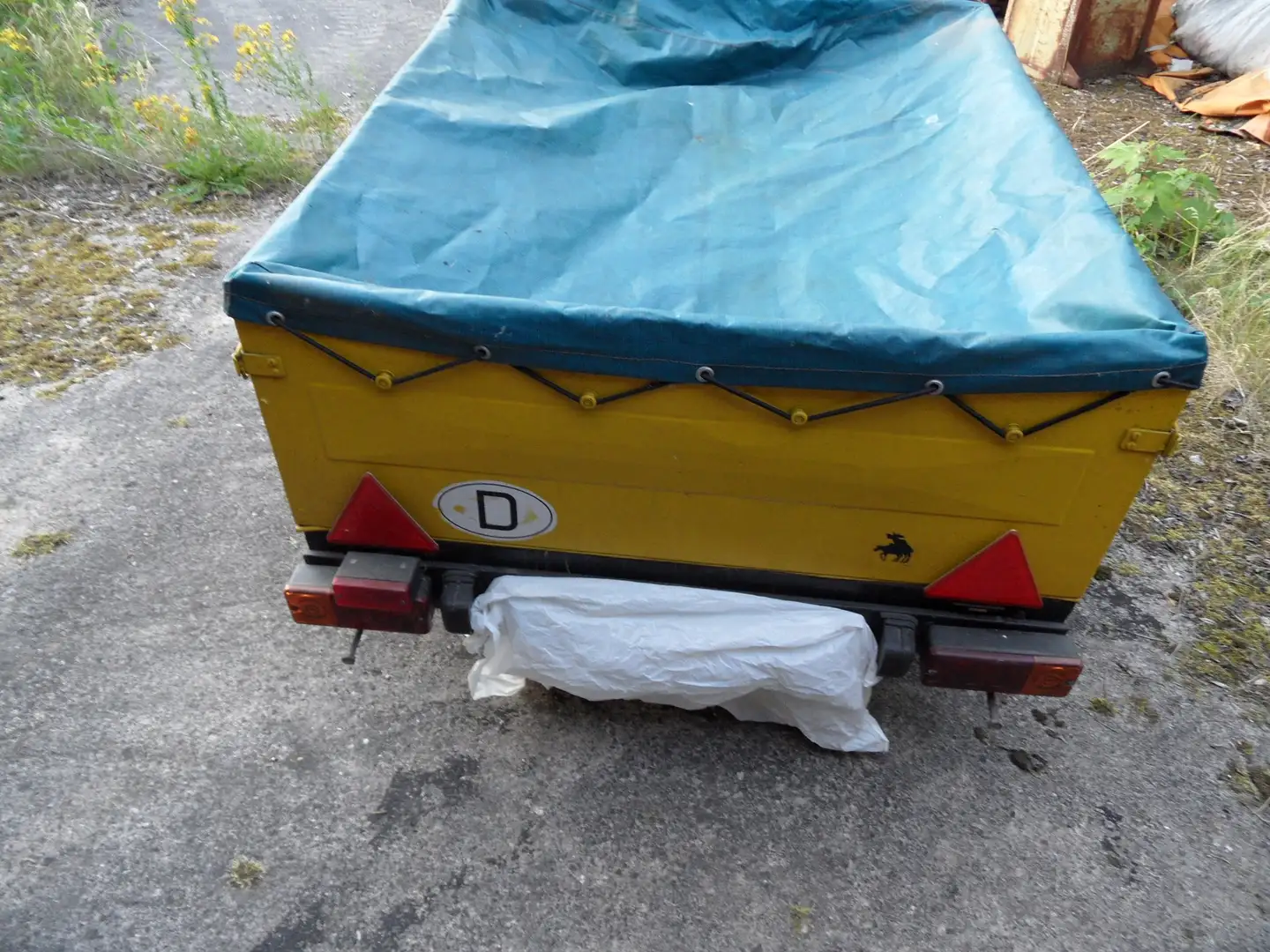 Trailer-Anhänger Warnow Werft mit Plane, ungebremst - 1
