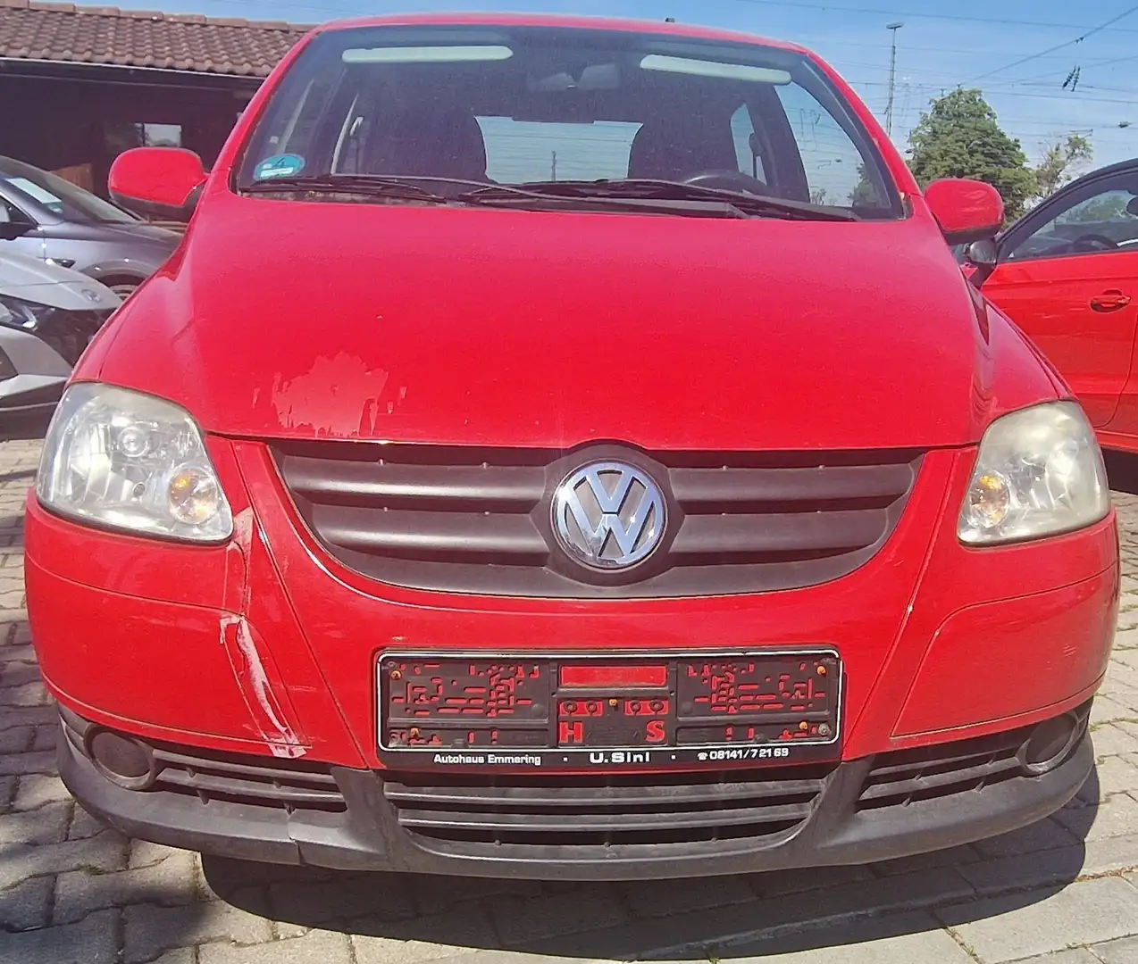 Volkswagen Fox Basis, Klima Rood - 2