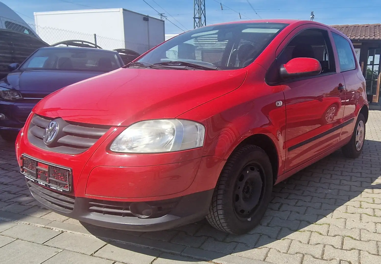 Volkswagen Fox Basis, Klima Rood - 1