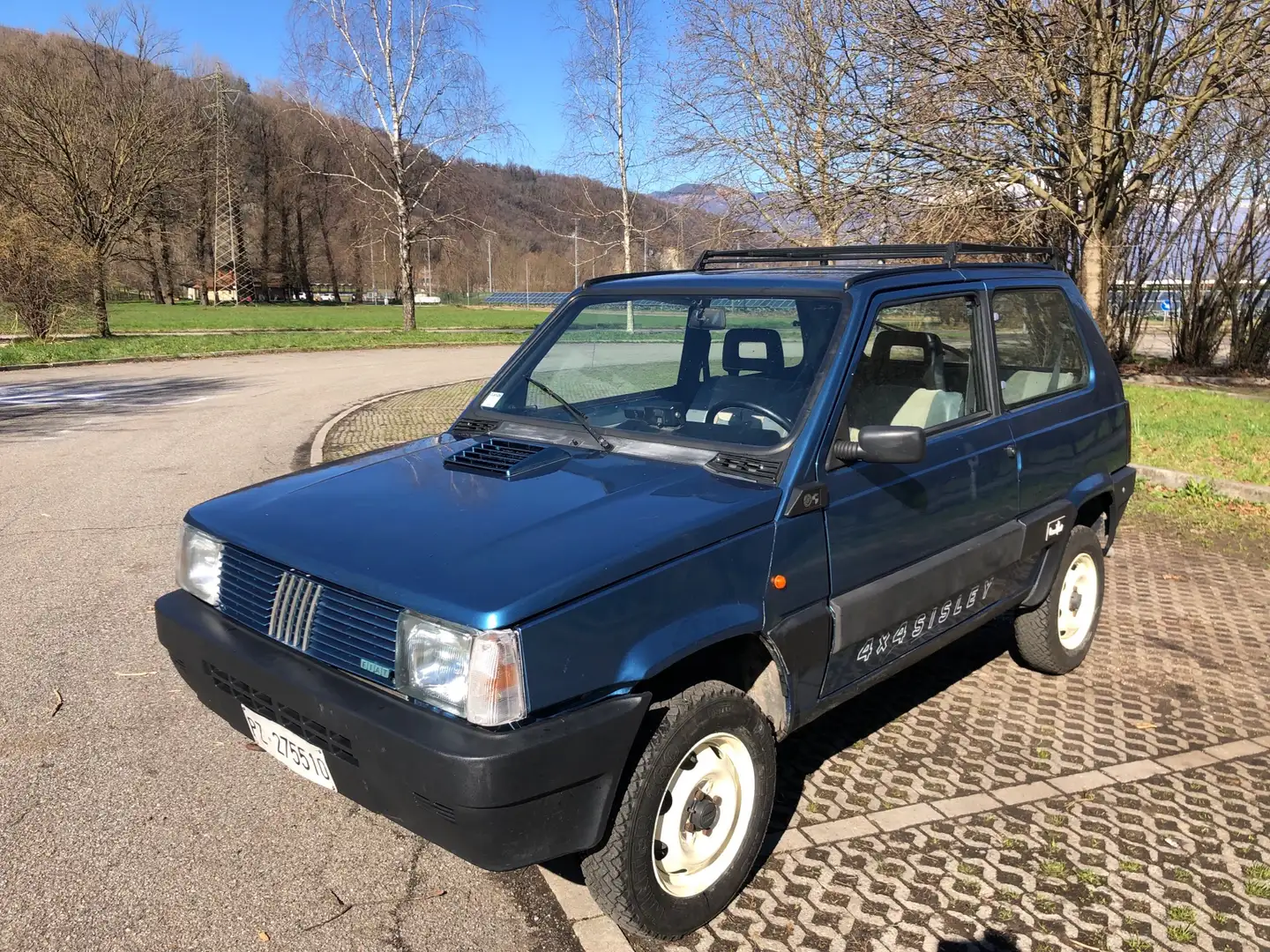 Fiat Panda 1.0 Sisley 4x4 BLU Agadir - Gancio traino omolog - 2
