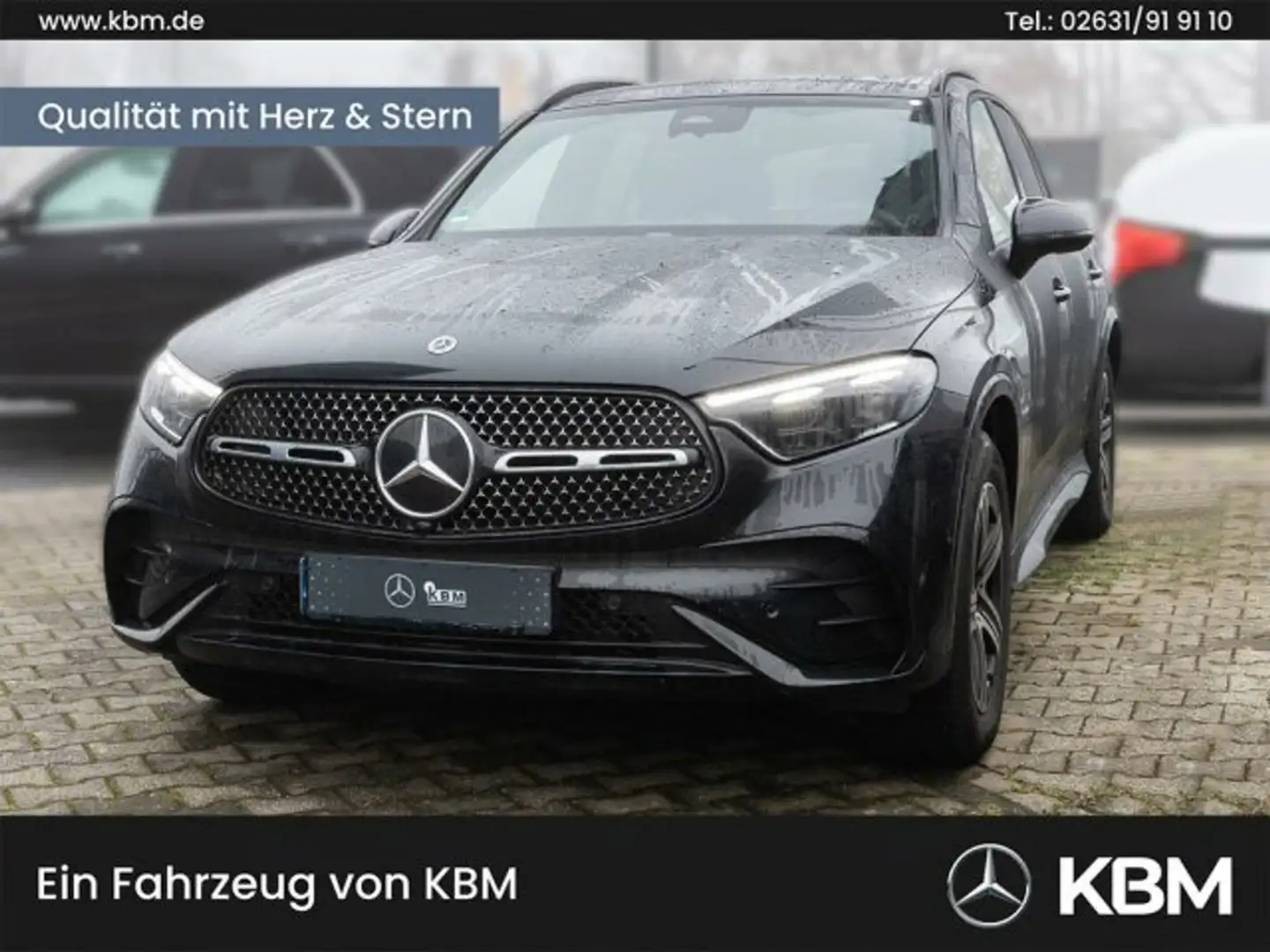 Mercedes-Benz GLC 300 GLC 300 d 4M AMG°MEMO°TWA°PANO°AHK°DISTR°NIGHT° Schwarz - 1