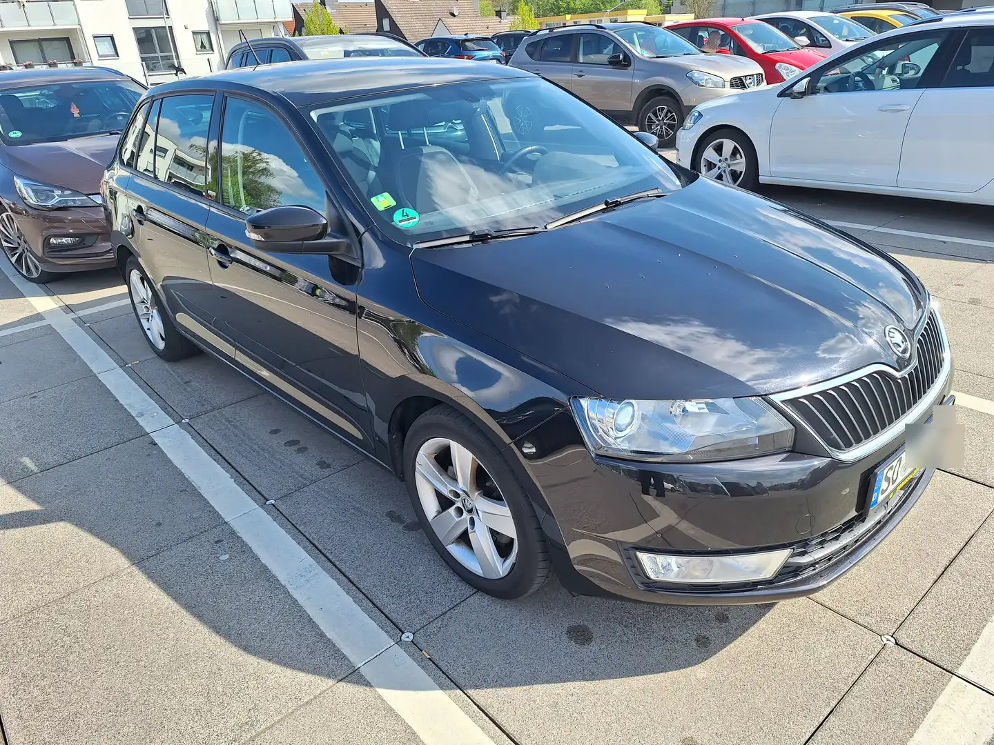 Skoda Rapid/Spaceback Rapid Spaceback 1.6 TDI Joy Schwarz - 2