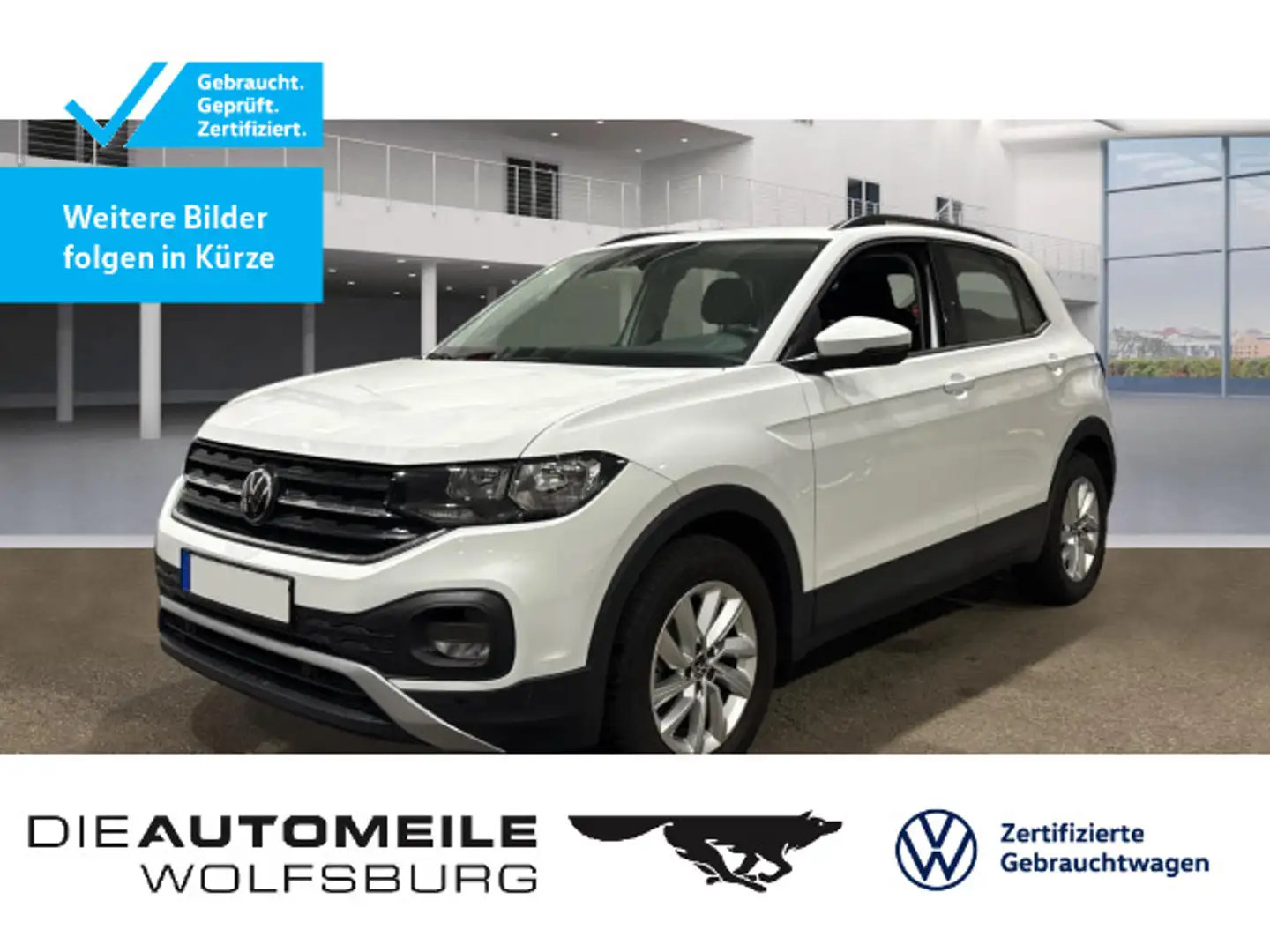 Volkswagen T-Cross 1.0TSI Life SITZHZ/KLIMA/PDC Weiß - 1