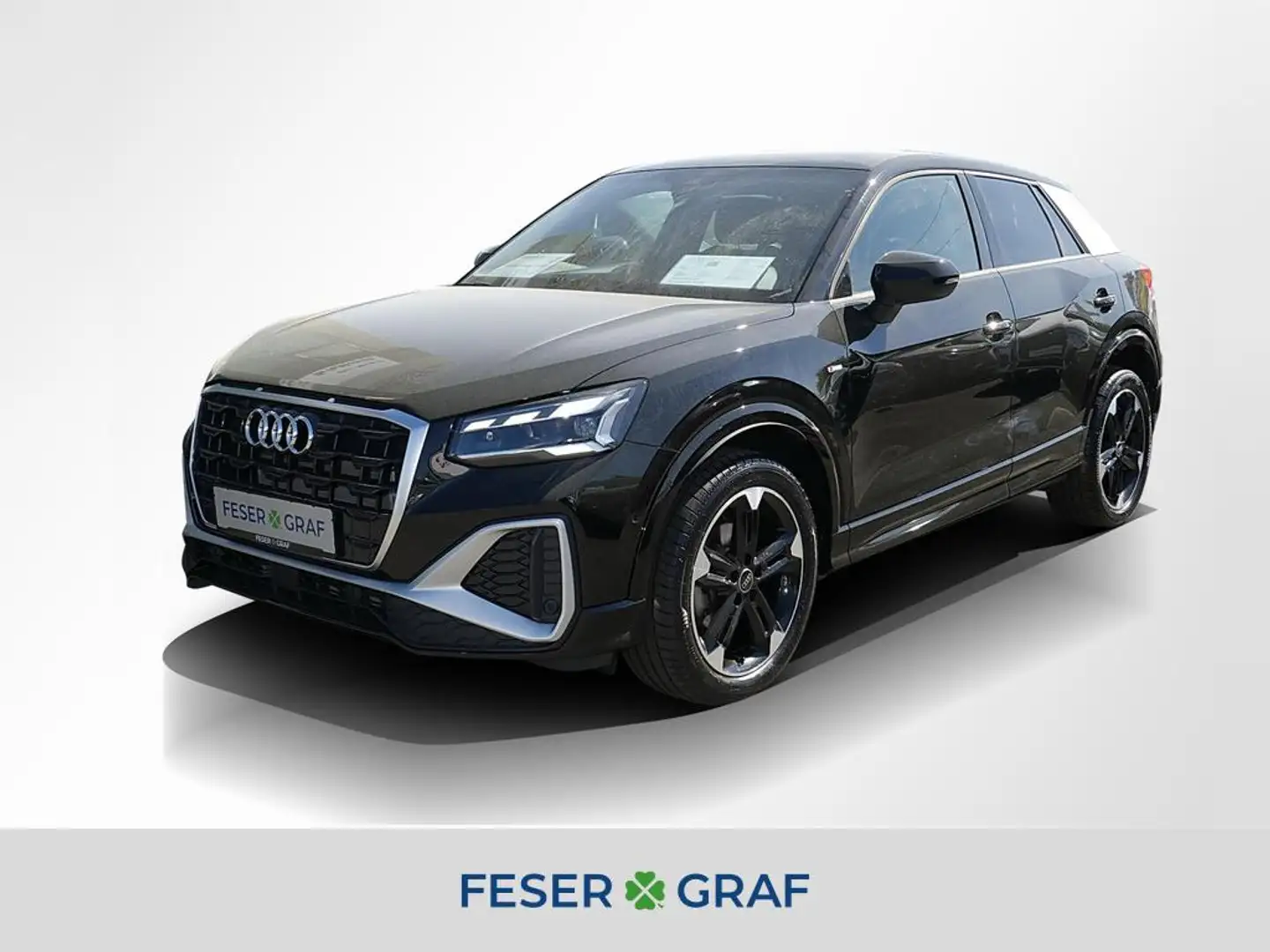 Audi Q2 35 TFSI S line Ext. S tronic ACC Matrix RüKa Schwarz - 1