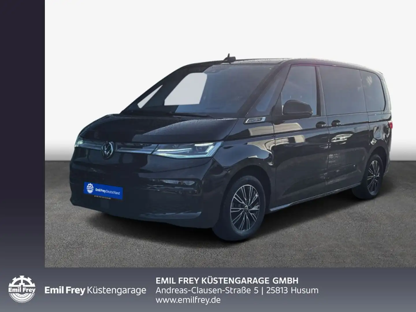 Volkswagen T7 Multivan eHybrid (160 KW) Energetic DSG, 360° Černá - 1