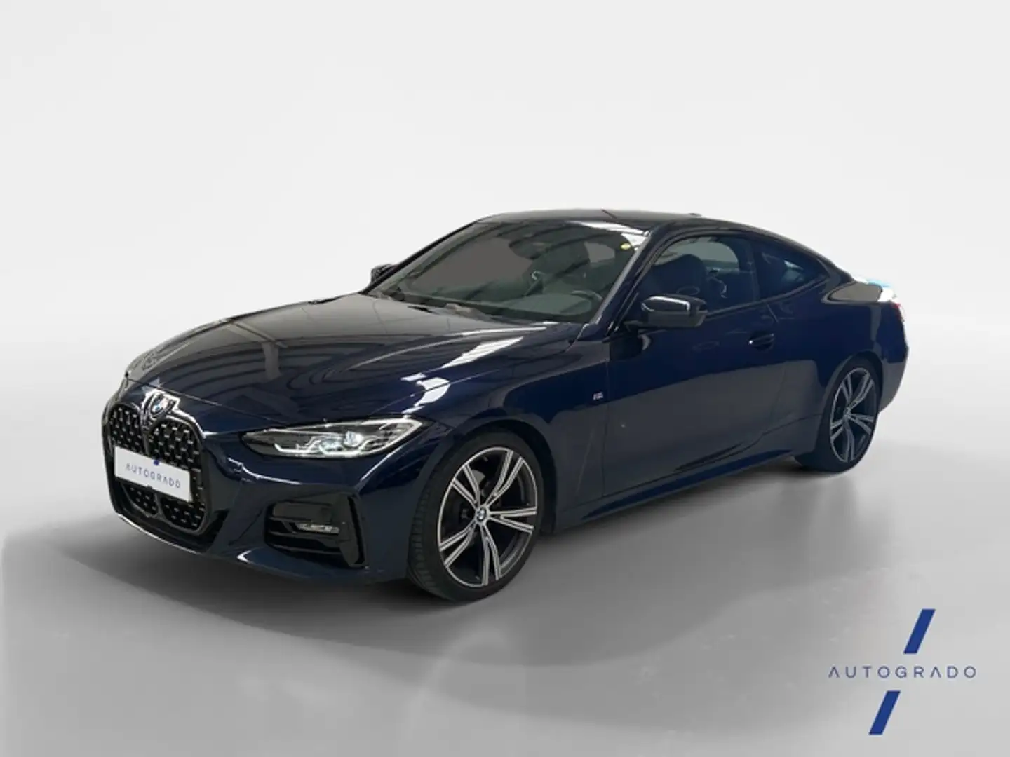 BMW 420 420dA Coupé Blau - 1