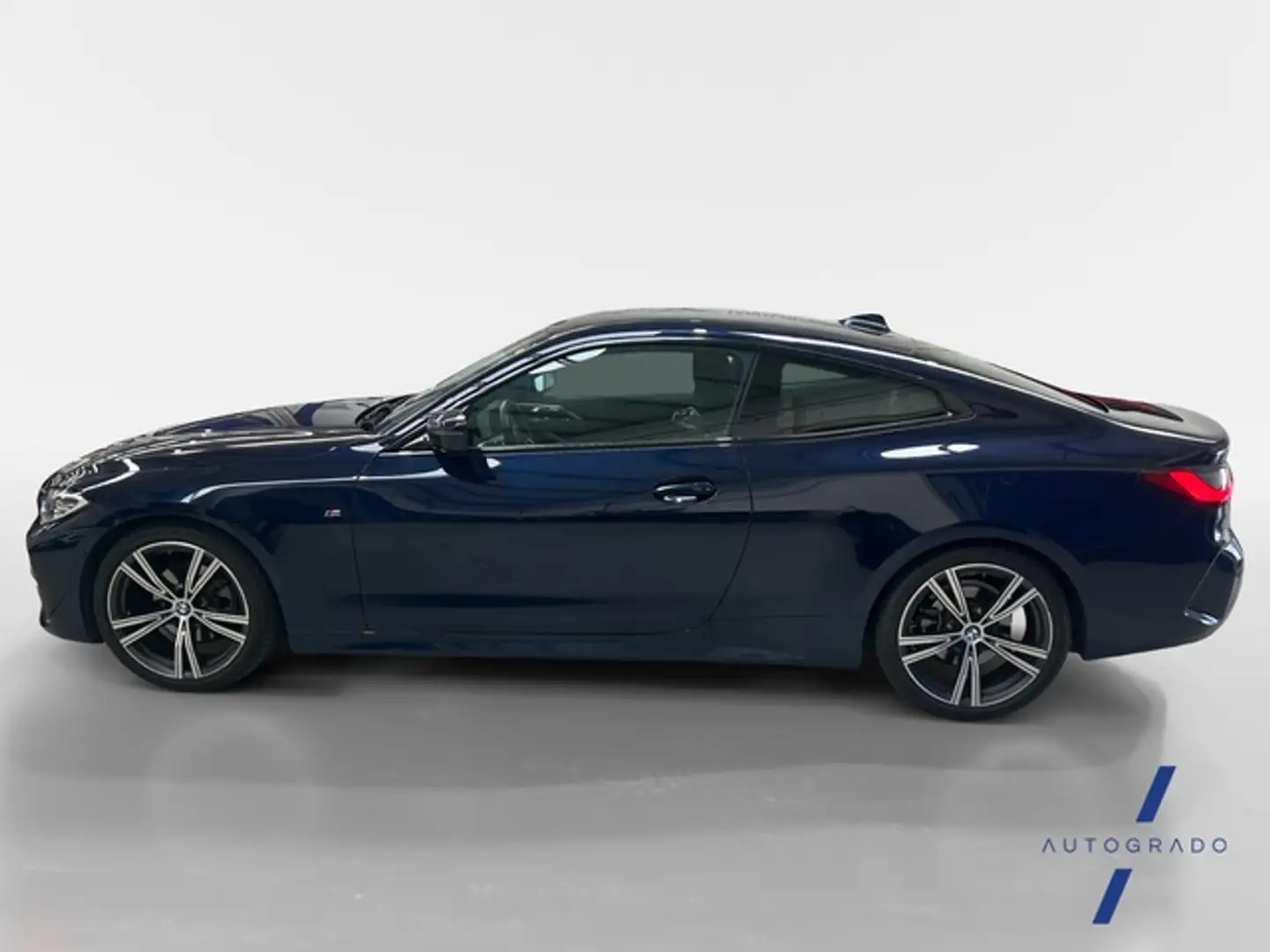 BMW 420 420dA Coupé Blau - 2