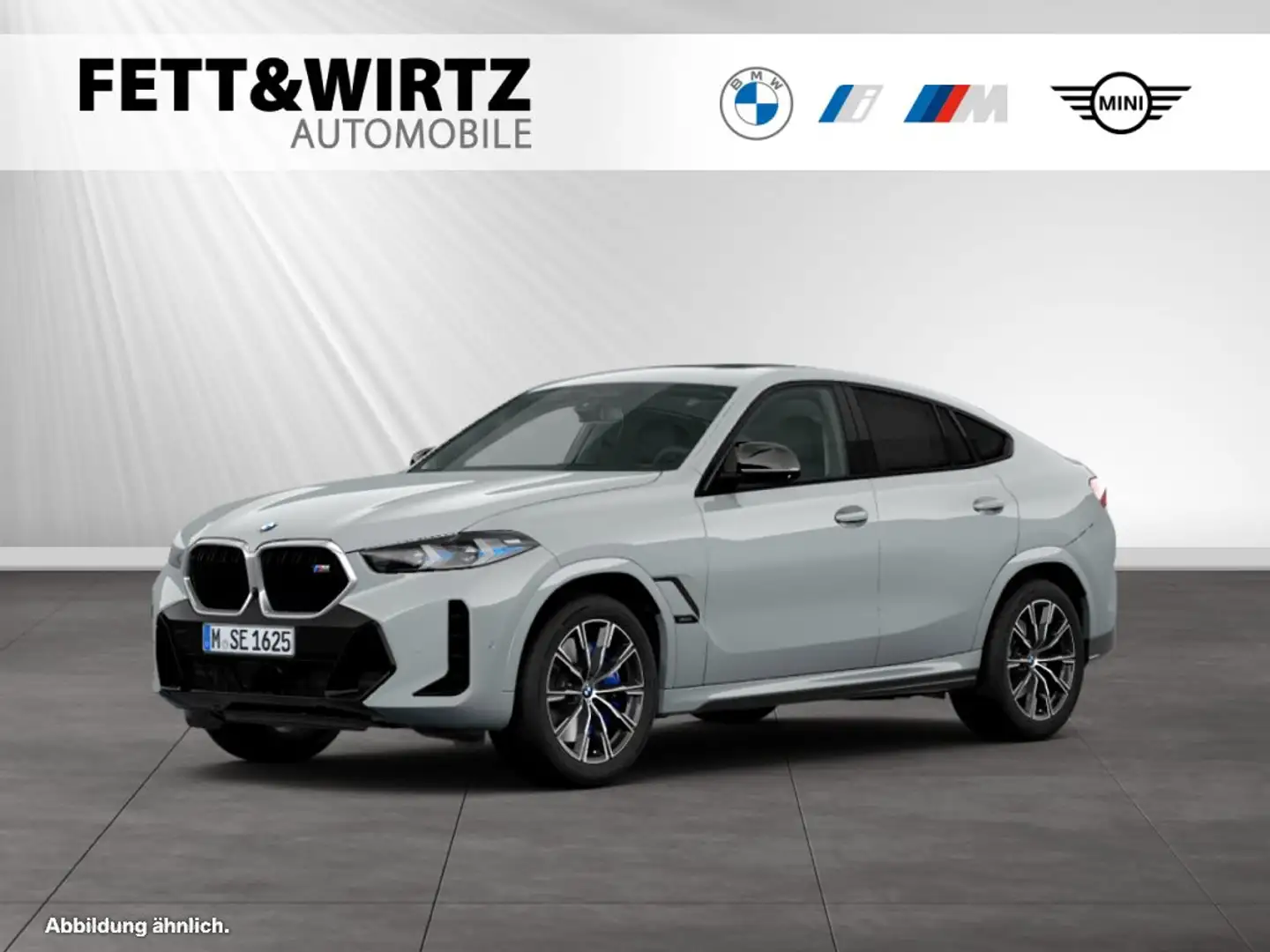 BMW X6 M60i xDrive AHK|Pano|B&W|Autobahnass.|DA-Prof. Gris - 1
