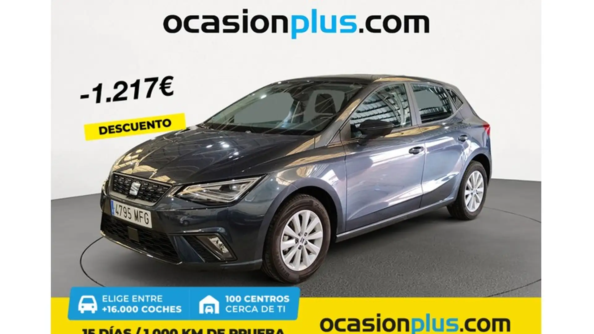 SEAT Ibiza 1.0 MPI Evo S&S Style XM Edition 80 Gris - 1
