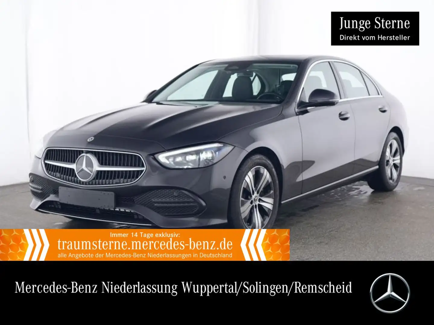 Mercedes-Benz C 180 AVANTG+360+TOTW+KEYLESS+9G Grau - 1