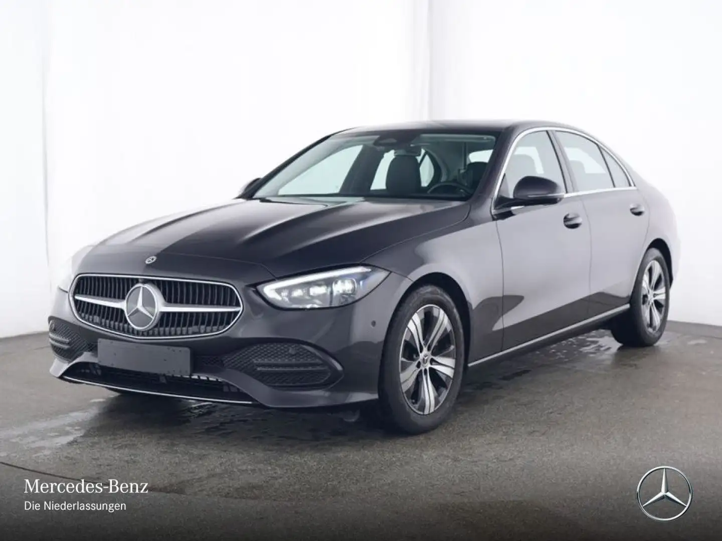 Mercedes-Benz C 180 AVANTG+360+TOTW+KEYLESS+9G Grau - 2