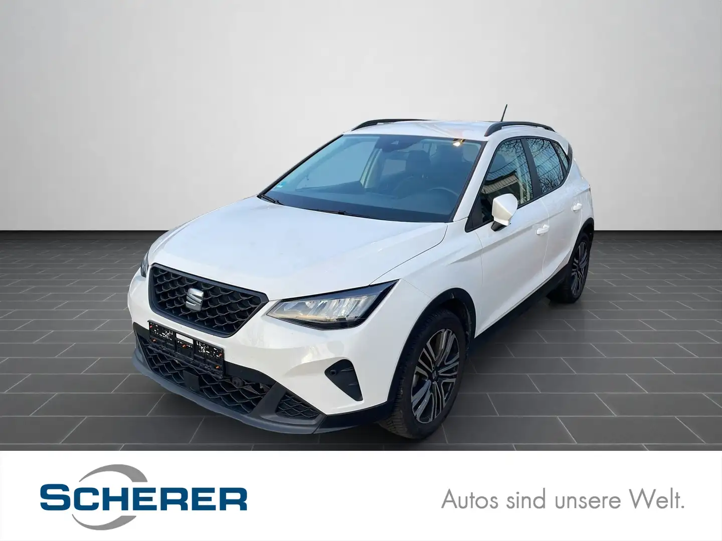 SEAT Arona 1,0 TSI DSG LED/App Connect/Sitzehizung vo Weiß - 1