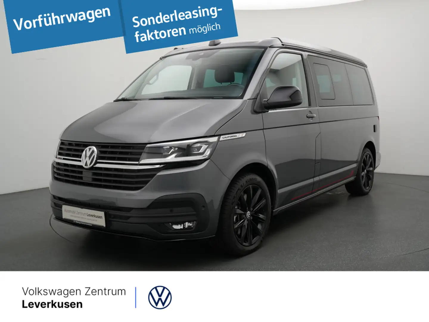 Volkswagen T6.1 California TDI Beach Tour Edition AHK AC Grau - 1