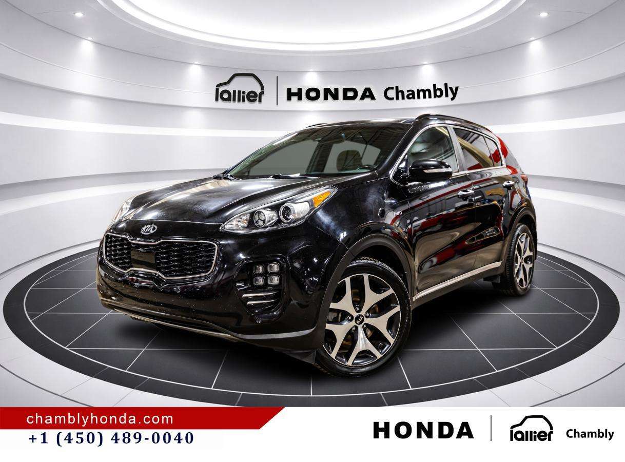 2018 Kia Sportage SX Turbo AWD CUIR I SIEGES CHAUFFANTS ET VENTILÉS