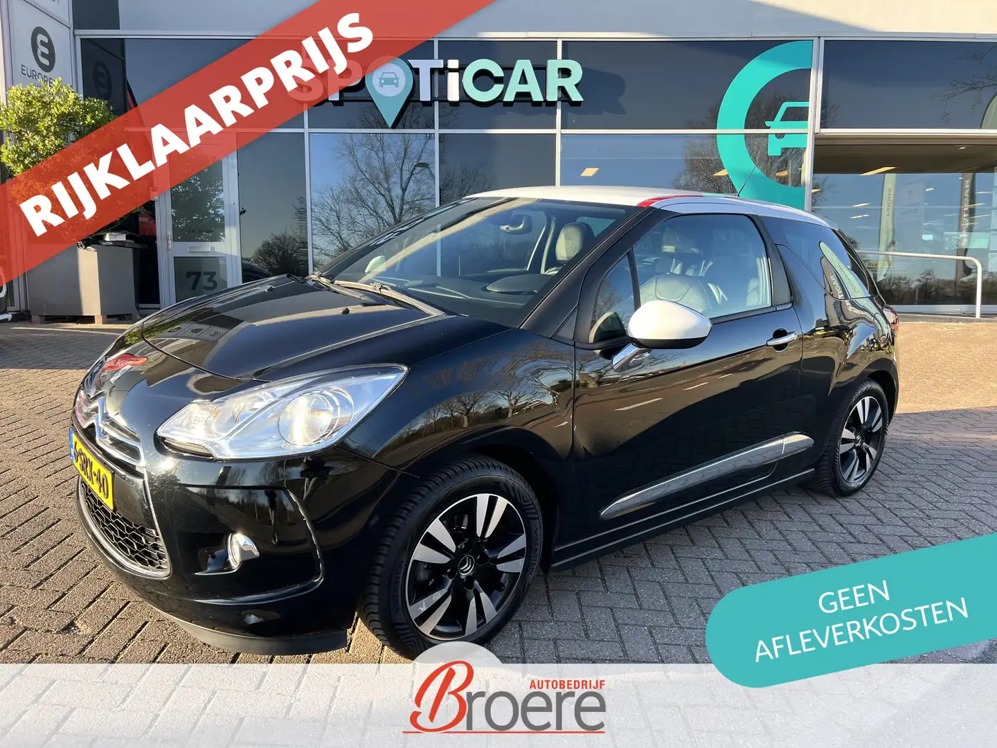 Citroen DS3 1.2 VTi 82 pk So Chic 3 deurs Schwarz - 1