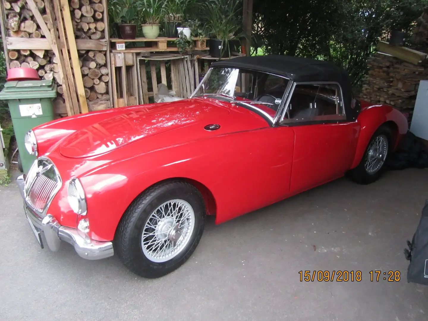 MG MGA MK1 1800 cc Rojo - 1