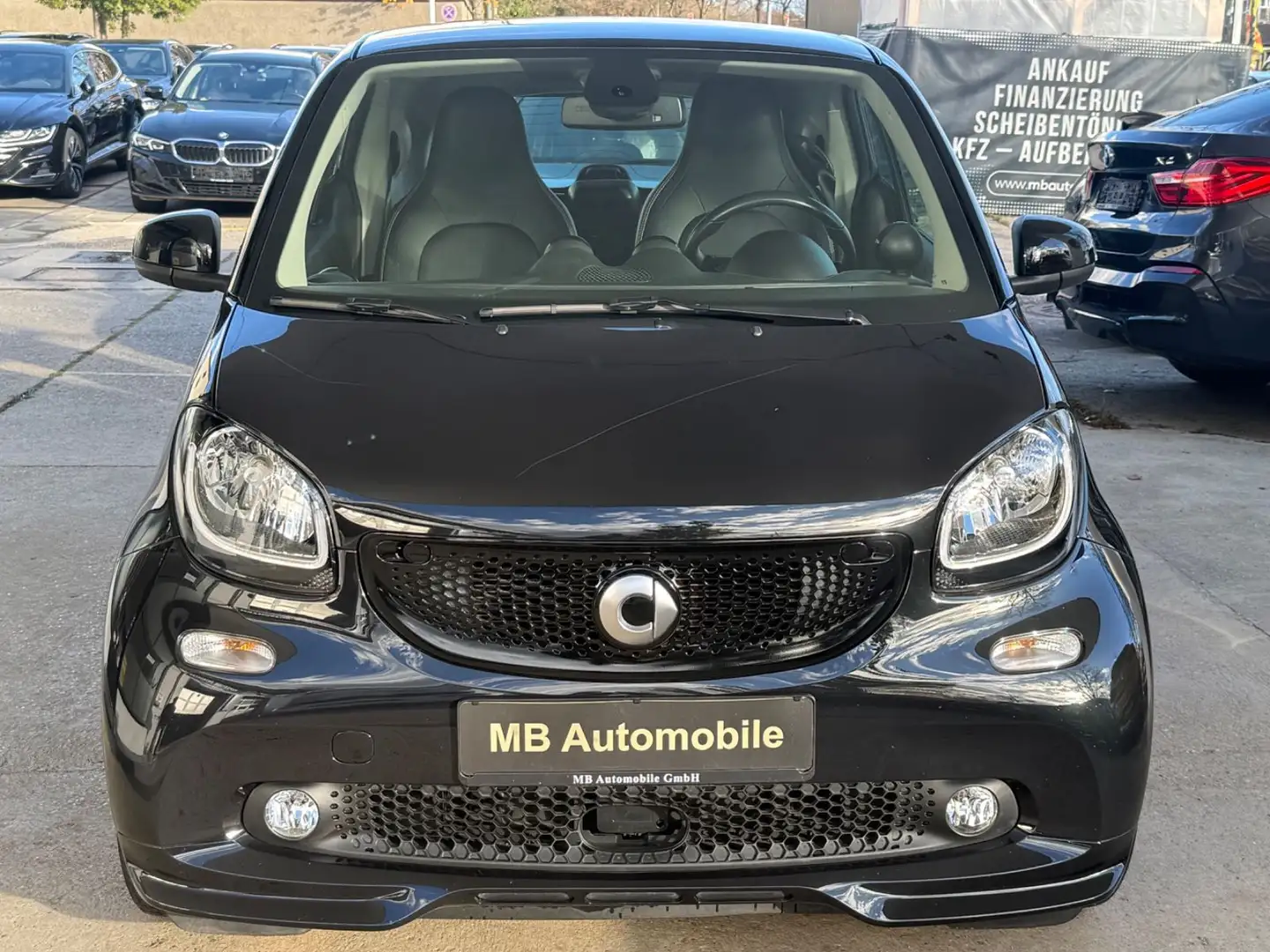 smart forTwo coupe*BRABUS STYLE*LED*KAMERA*GLASDACH** Noir - 2