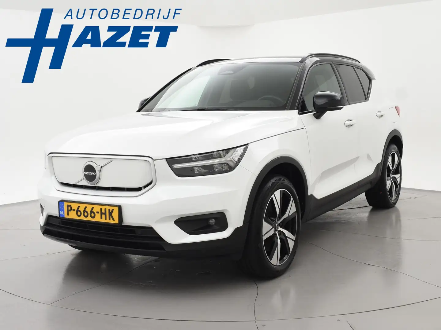 Volvo XC40 RECHARGE P8 AWD 408 PK *93% SOH* + AFN. TREKHAAK | Weiß - 1