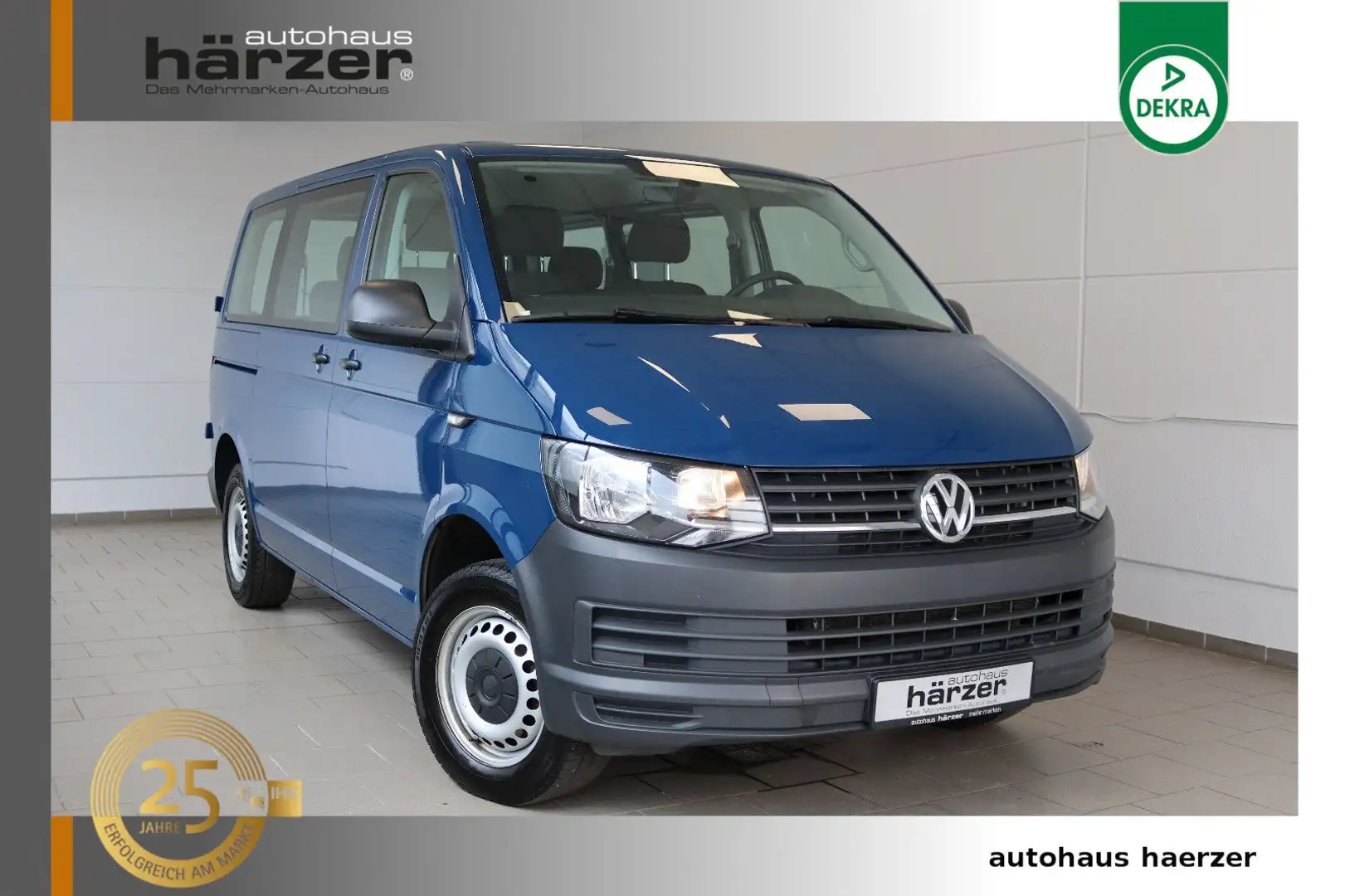 Volkswagen T6 Transporter Kombi DSG *6-Sitze*Navi*PDC*Klima Blau - 1