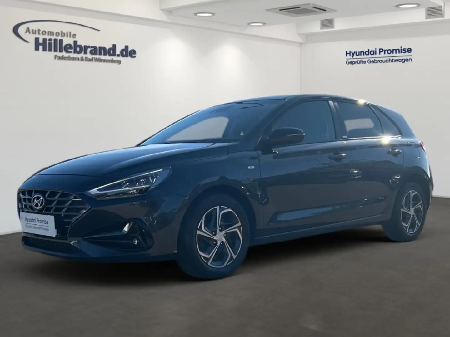 Hyundai i30 Intro Edition Mild-Hybrid 1.5 T-GDI EU6d Navi Digi Gris - 1