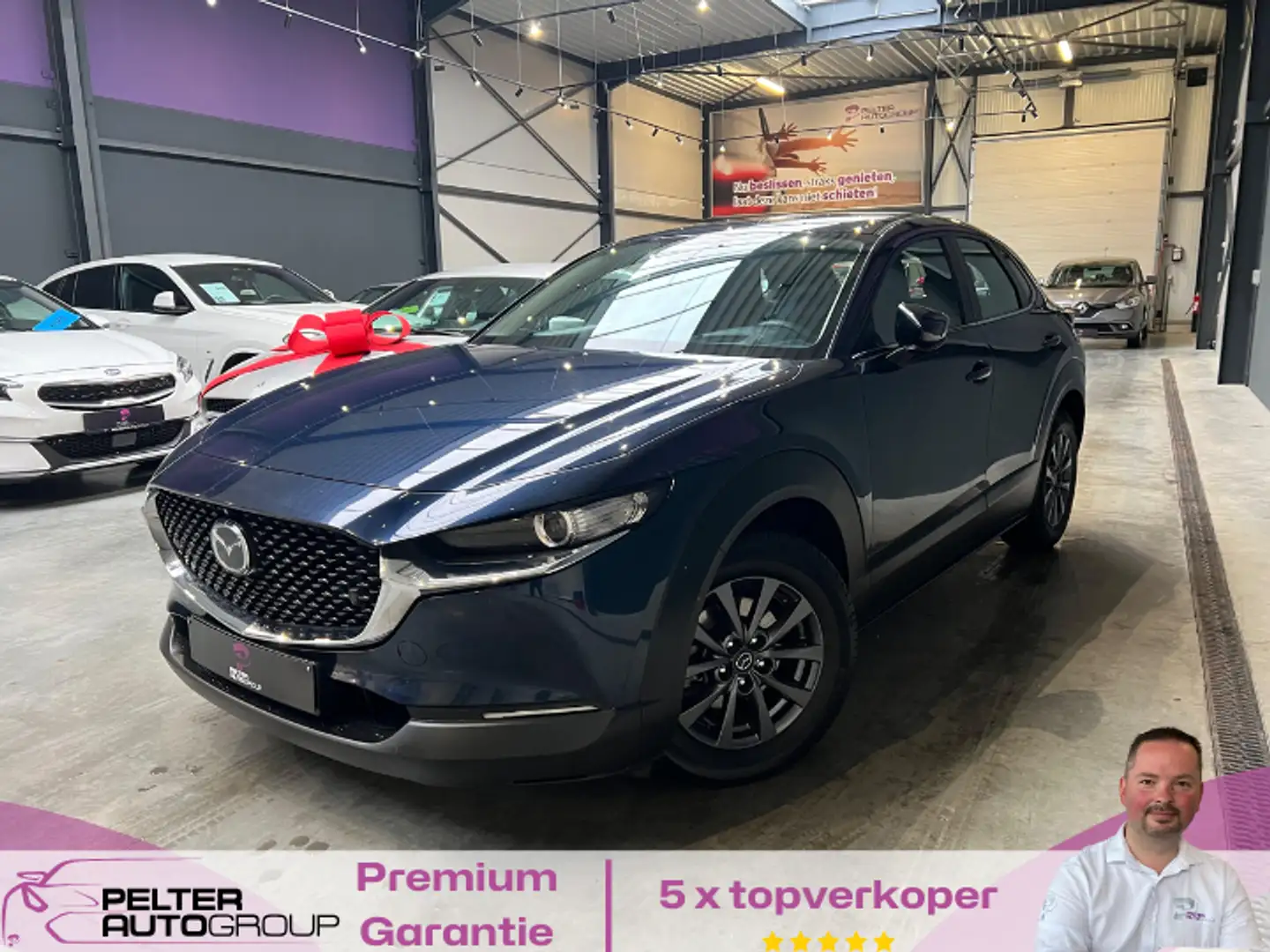 Mazda CX-30 Hybride Automaat 180Pk Blauw - 1