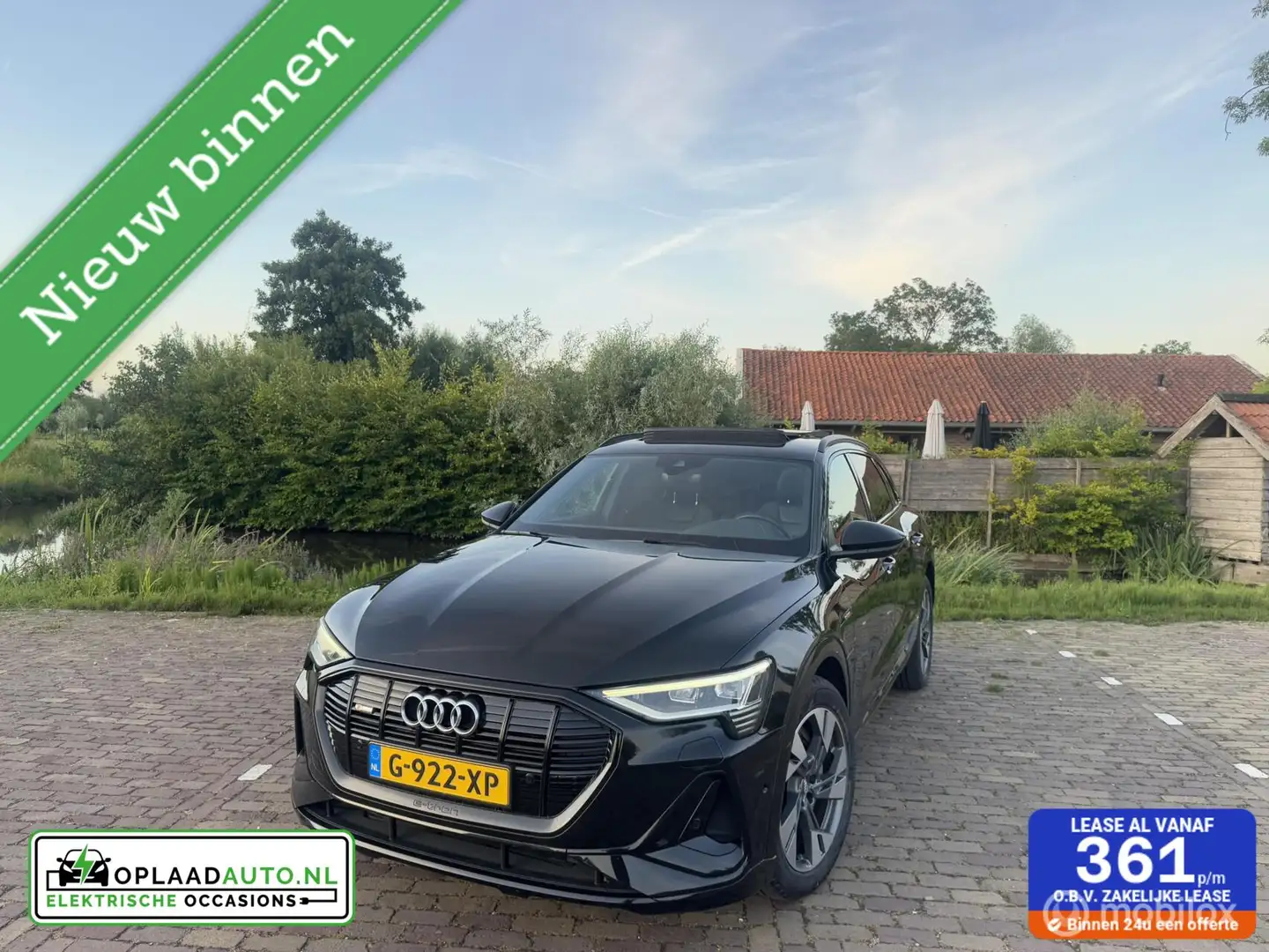 Audi e-tron e-tron 50 Launch edition Black S-line | Pano Zwart - 1