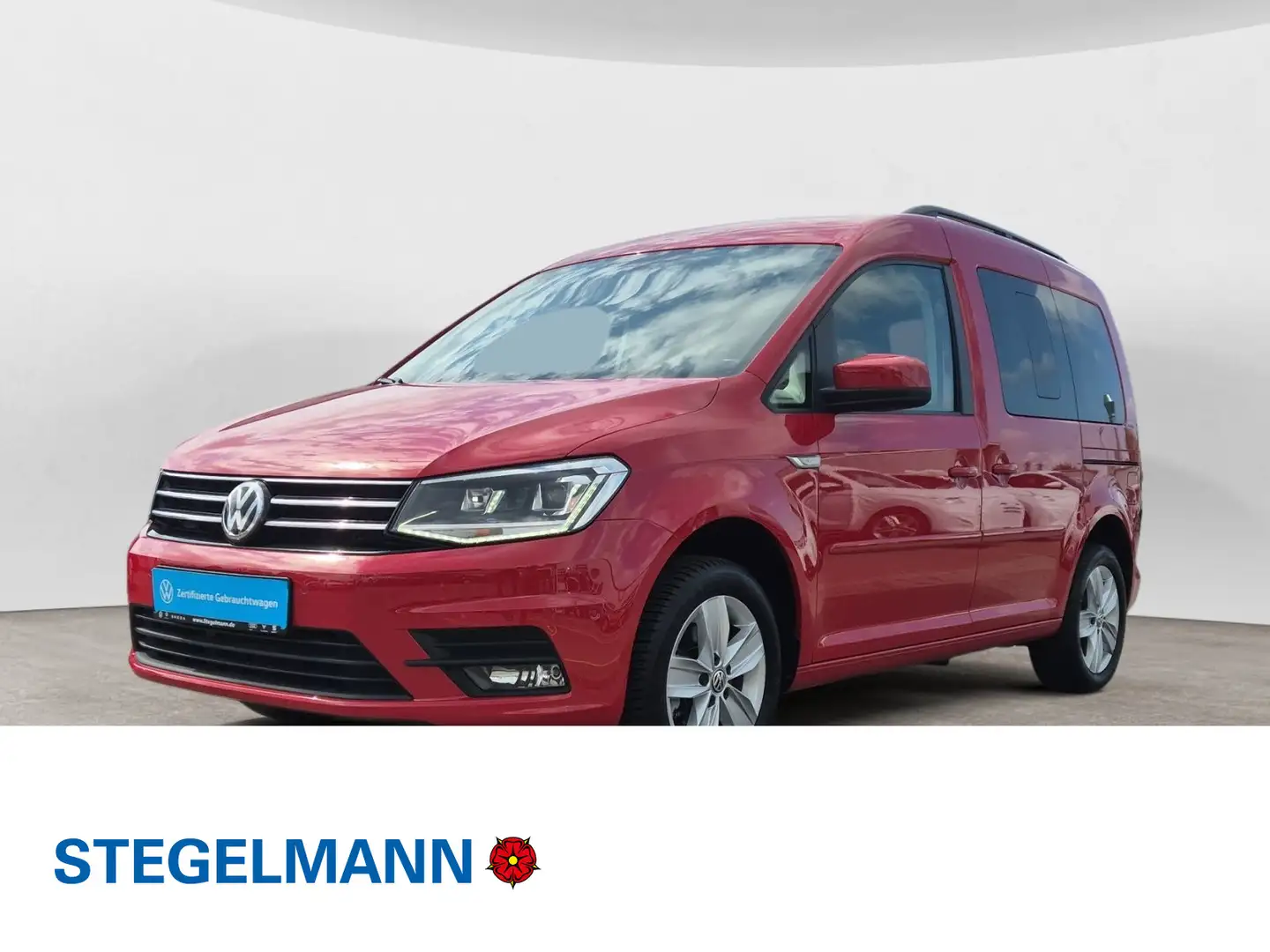 Volkswagen Caddy 1.4 TSI DSG Comfortline *Navi*Xenon* Rouge - 1
