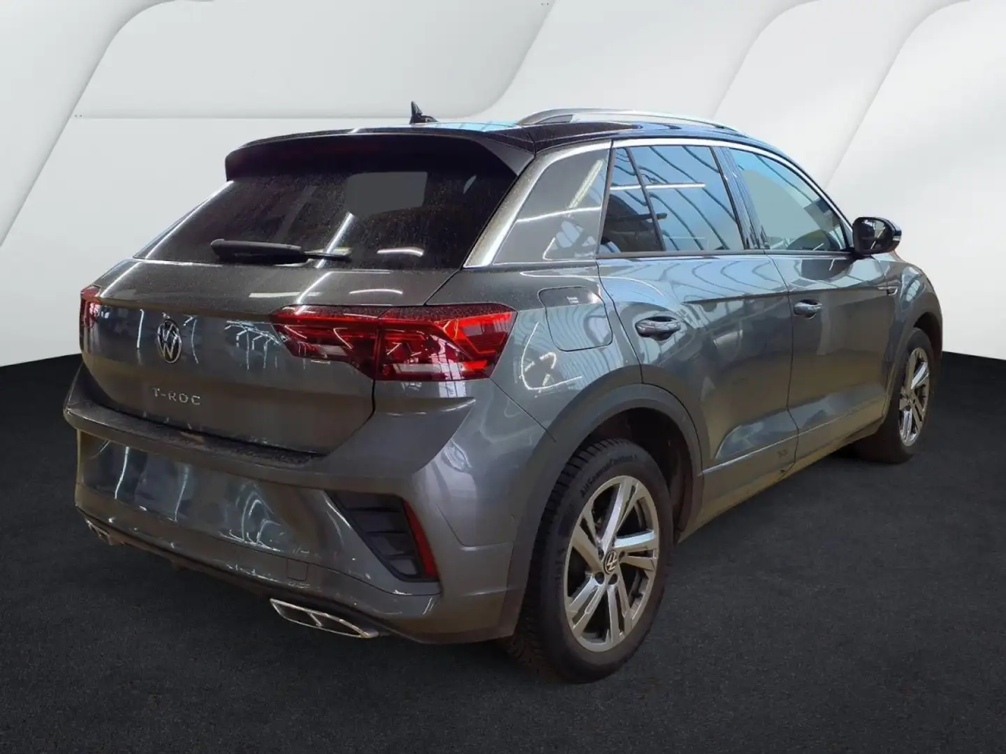 Volkswagen T-Roc 1.5 TSI DSG R-Line Klima Navi Rückfahrkamera Grau - 2