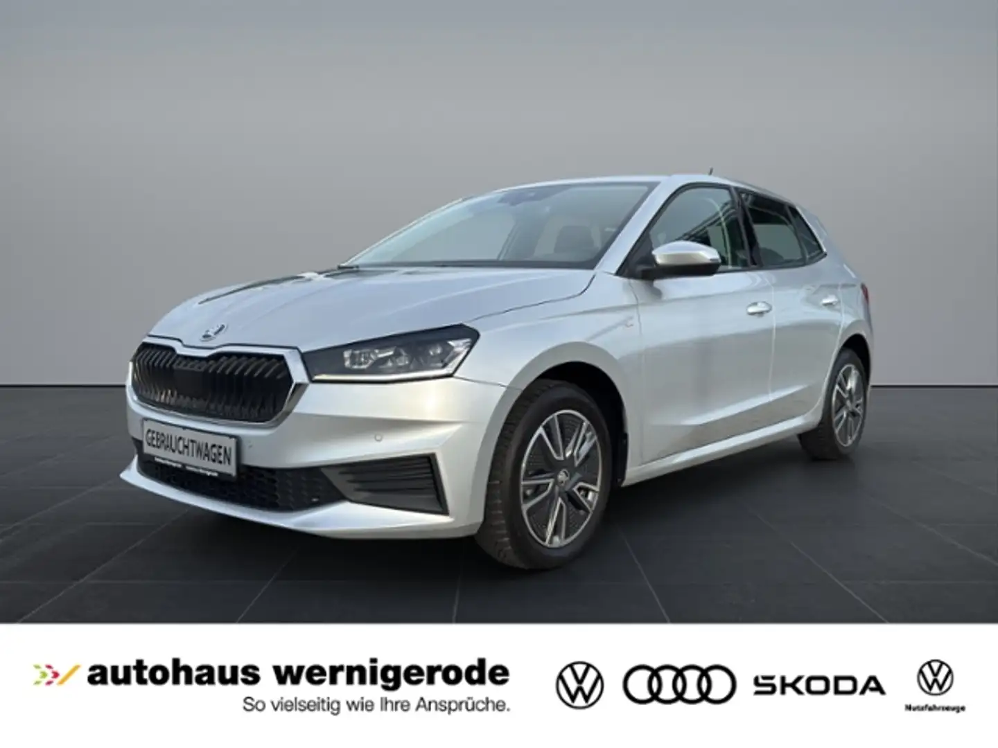 Skoda Fabia Tour 1.0MPI 5-Gang *LED*Smart Link*PDC*SHZ* Silber - 1