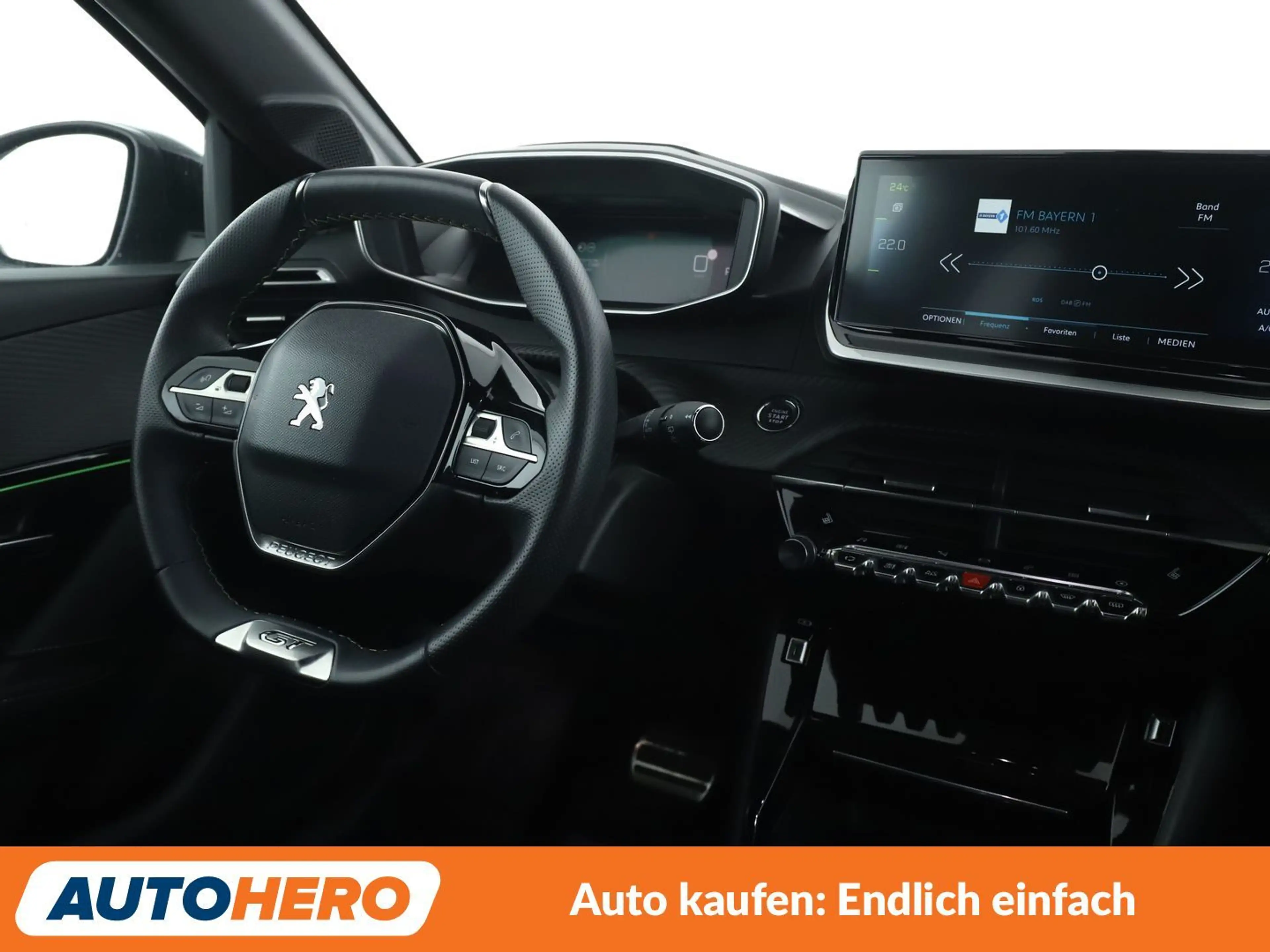Peugeot e-208 electric drive 100 kW e GT *NAV*LED*TEMPO*CAM*PDC* — photo 13
